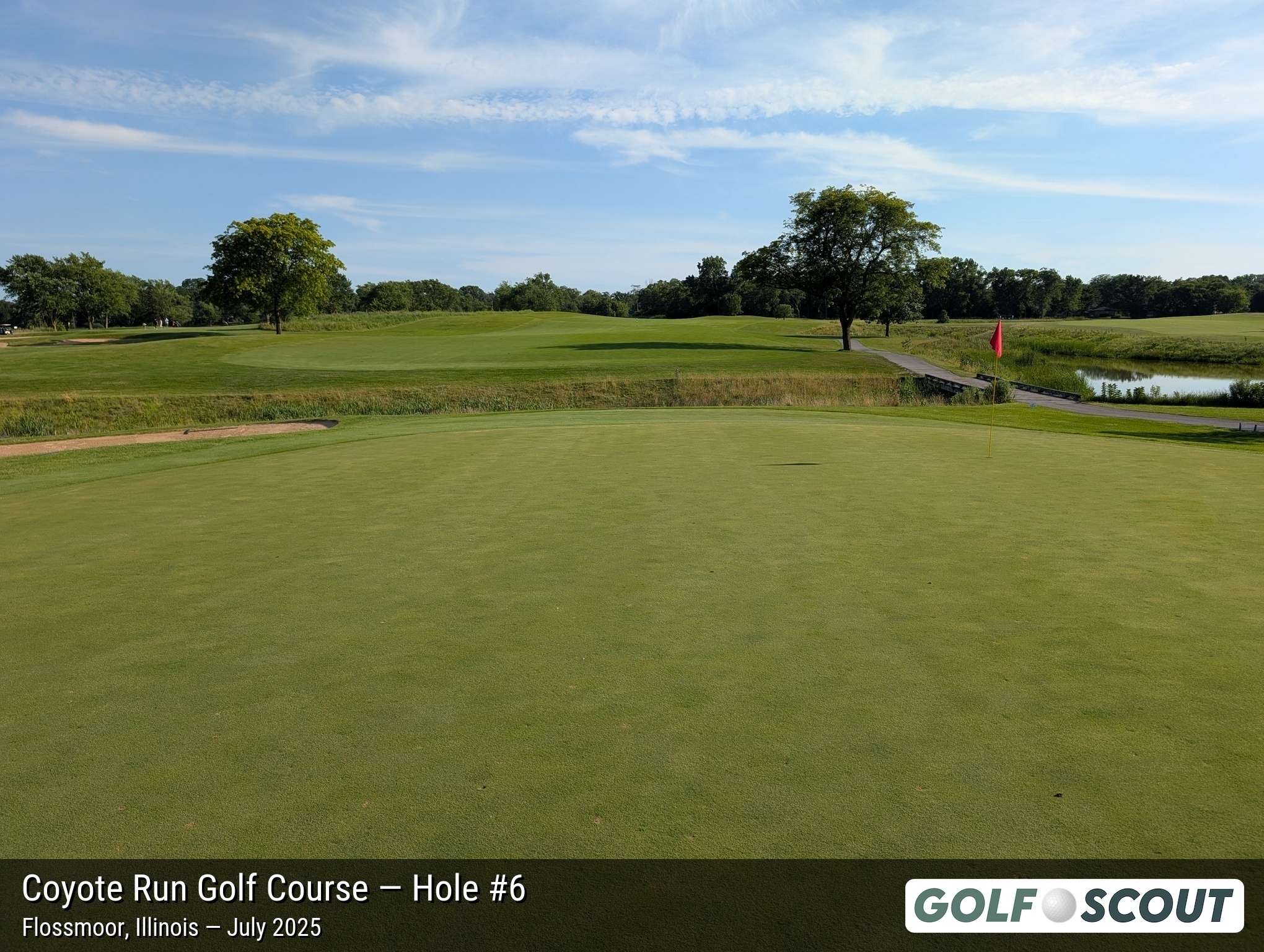 Hole 6 at Coyote Run Golf Course
