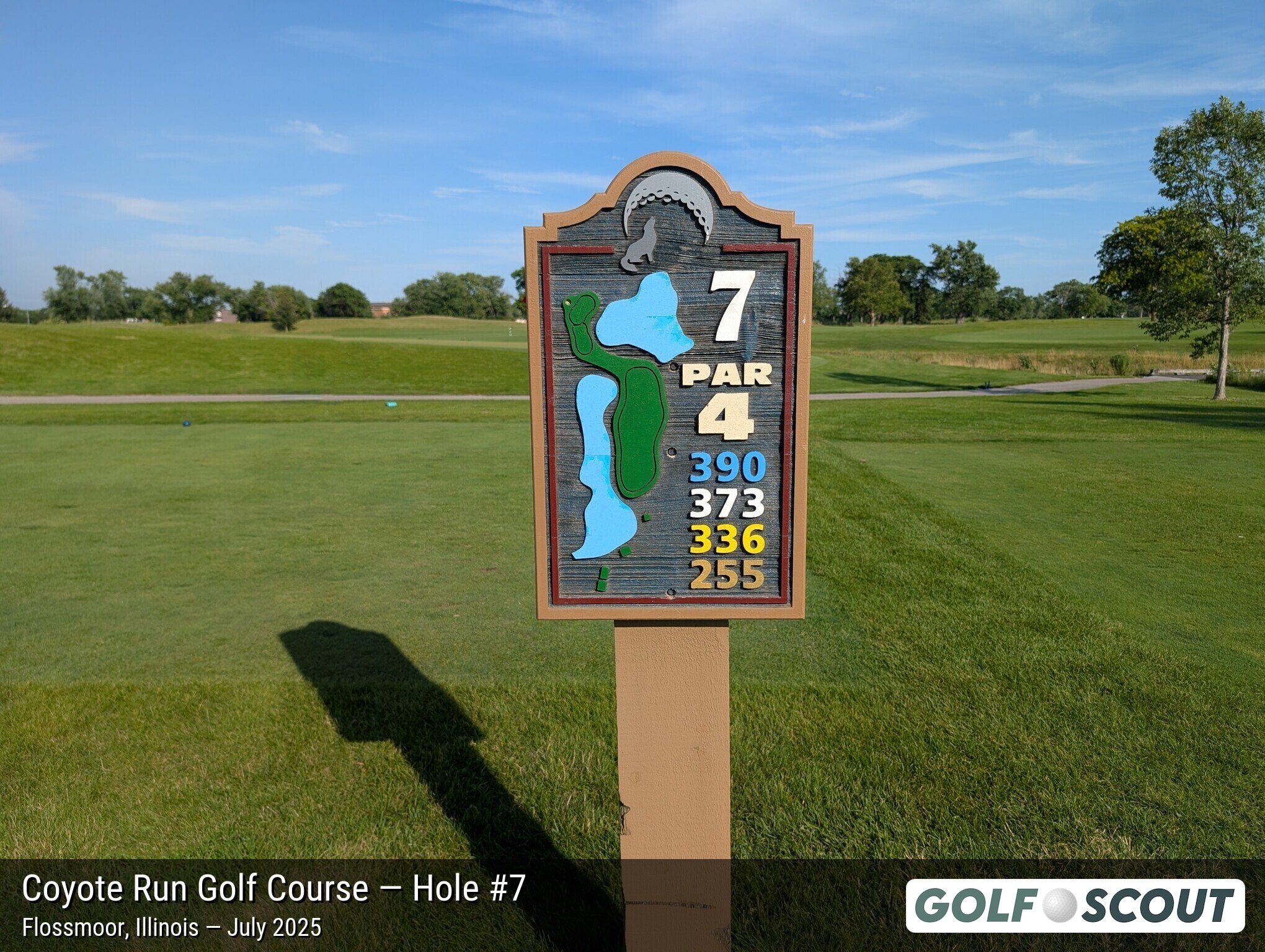 Hole 7 at Coyote Run Golf Course