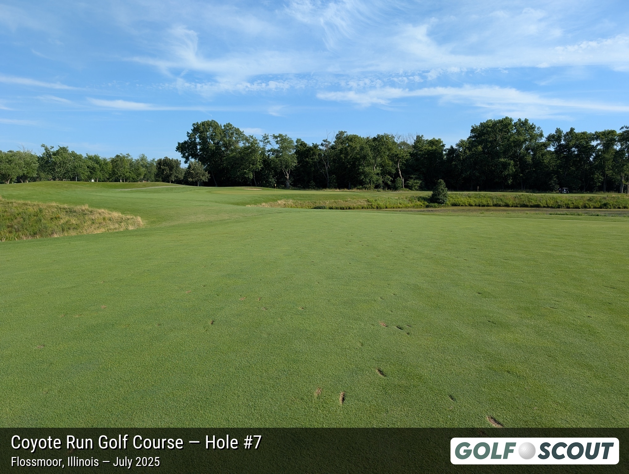 Hole 7 at Coyote Run Golf Course