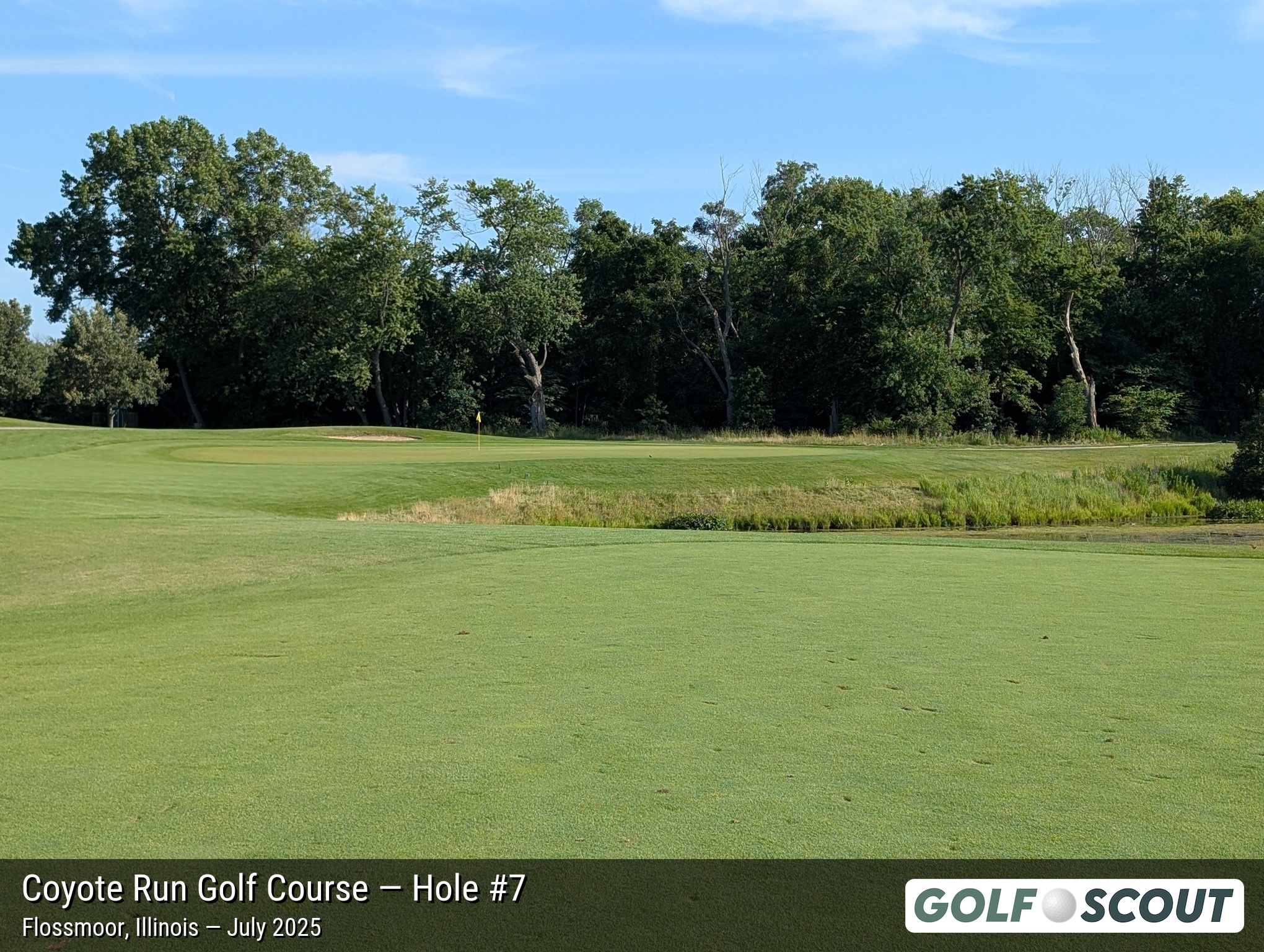 Hole 7 at Coyote Run Golf Course
