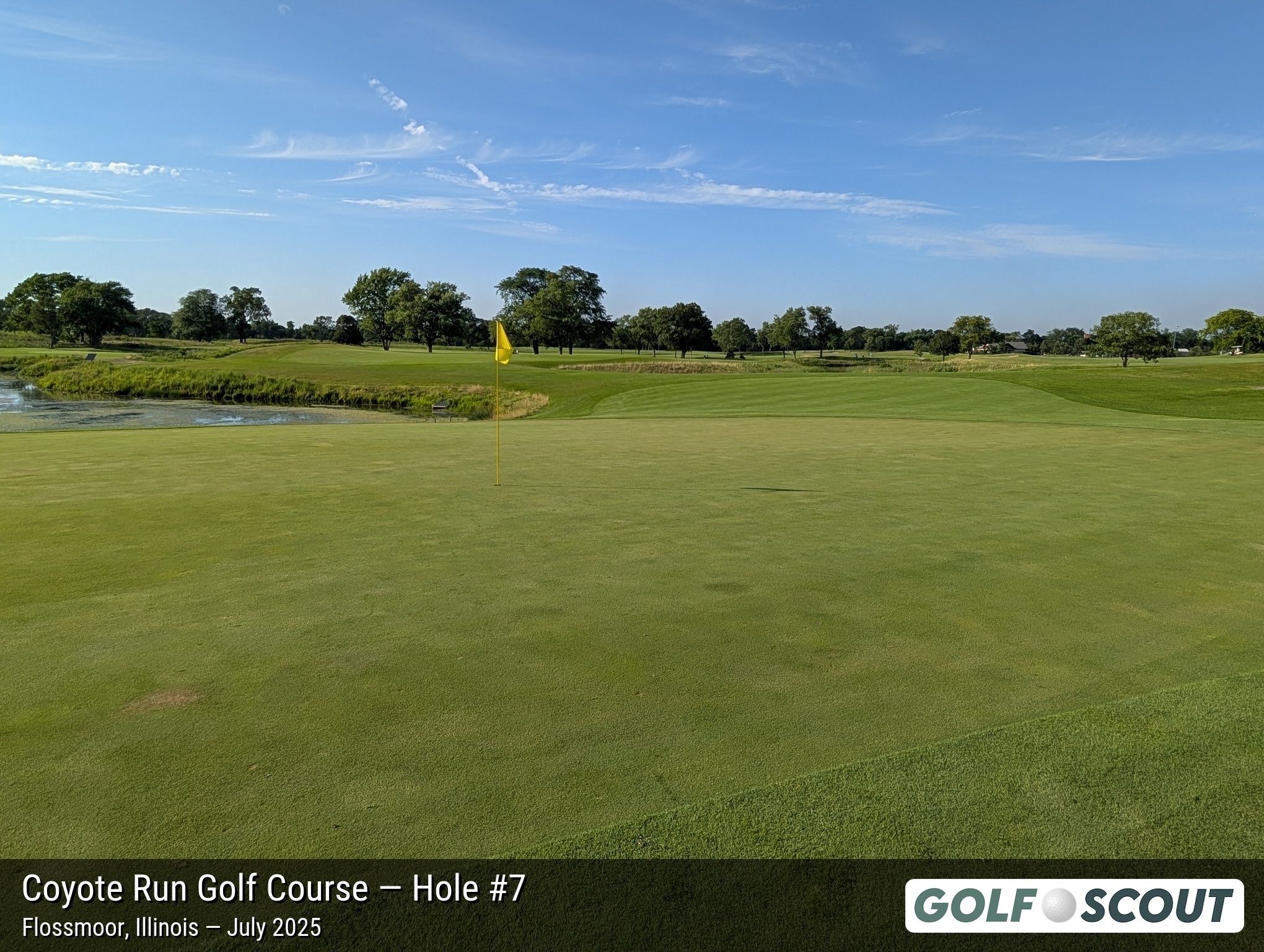 Hole 7 at Coyote Run Golf Course