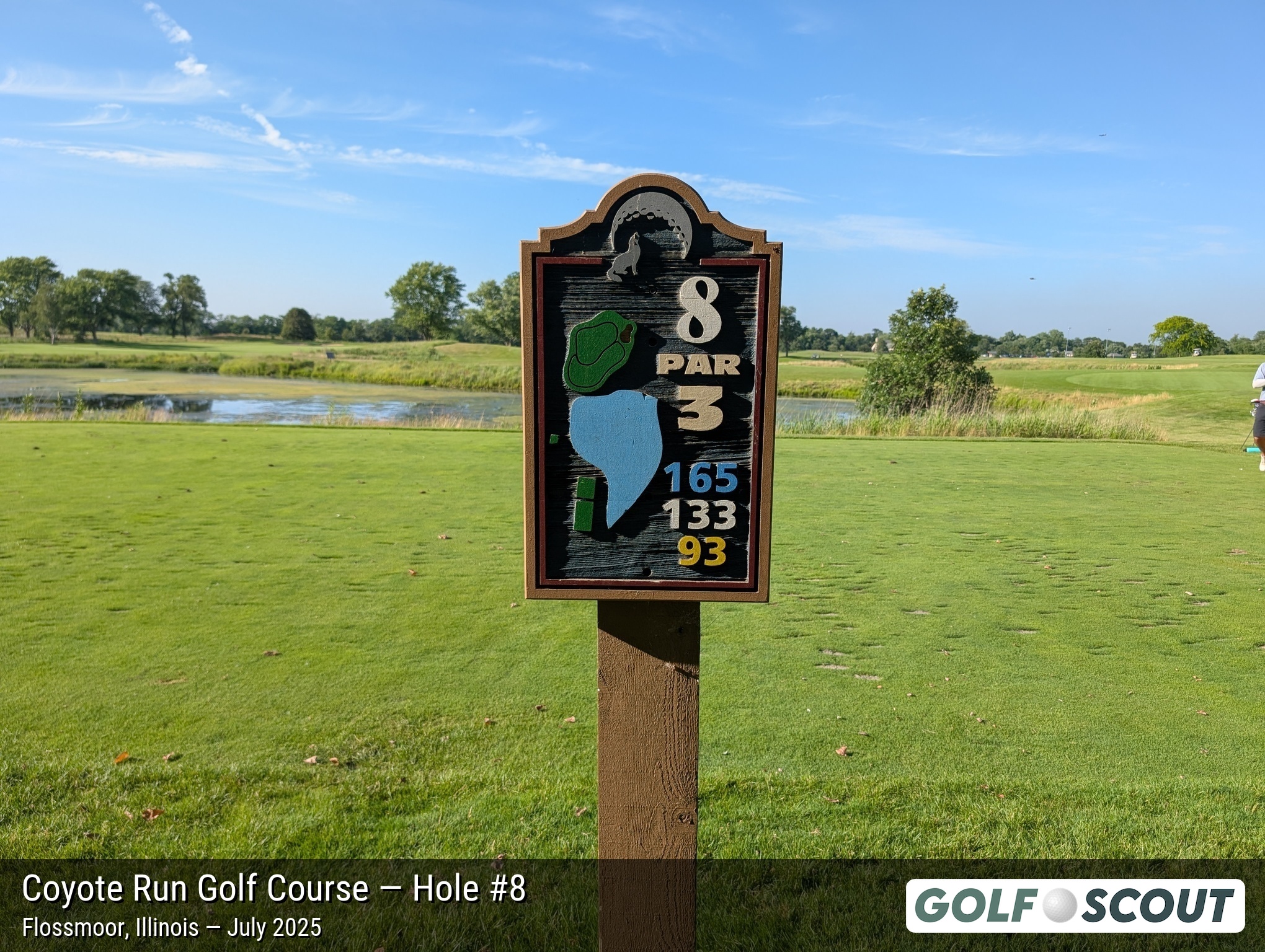 Hole 8 at Coyote Run Golf Course
