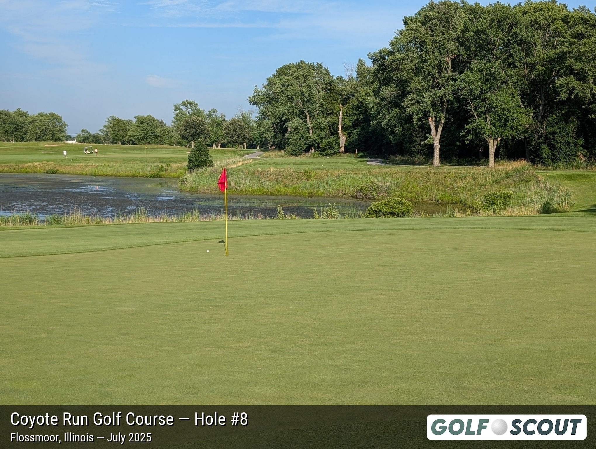 Hole 8 at Coyote Run Golf Course