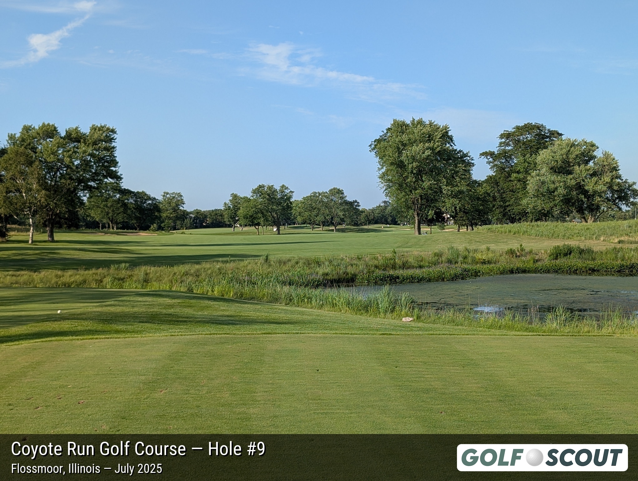 Hole 9 at Coyote Run Golf Course