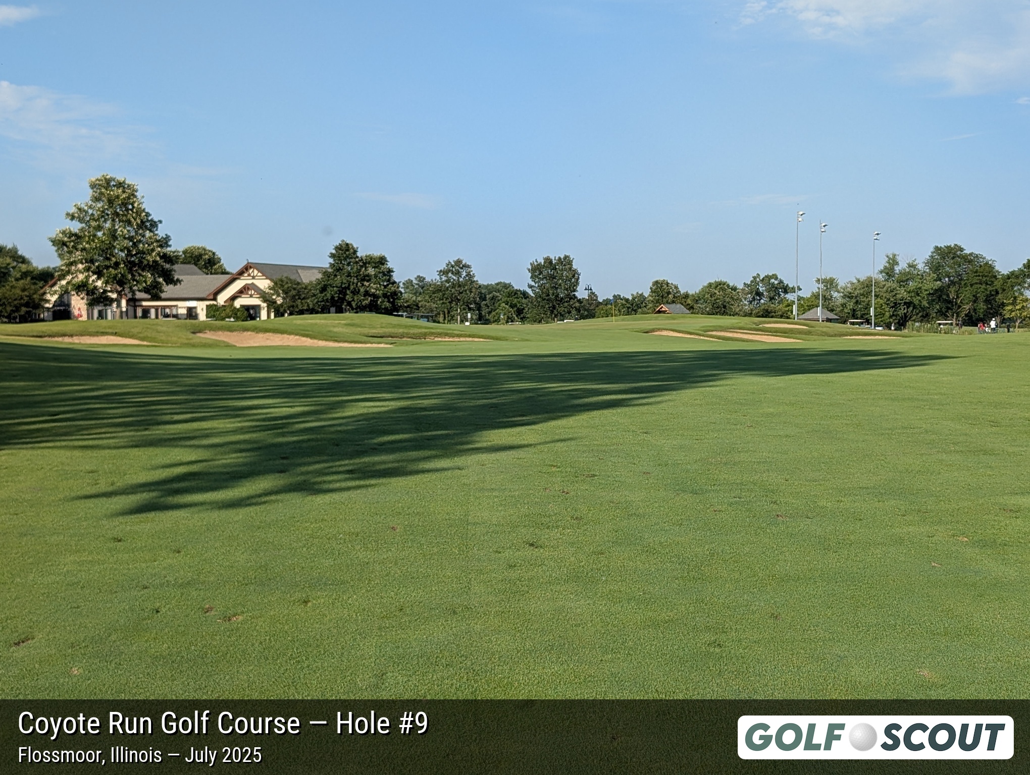 Hole 9 at Coyote Run Golf Course