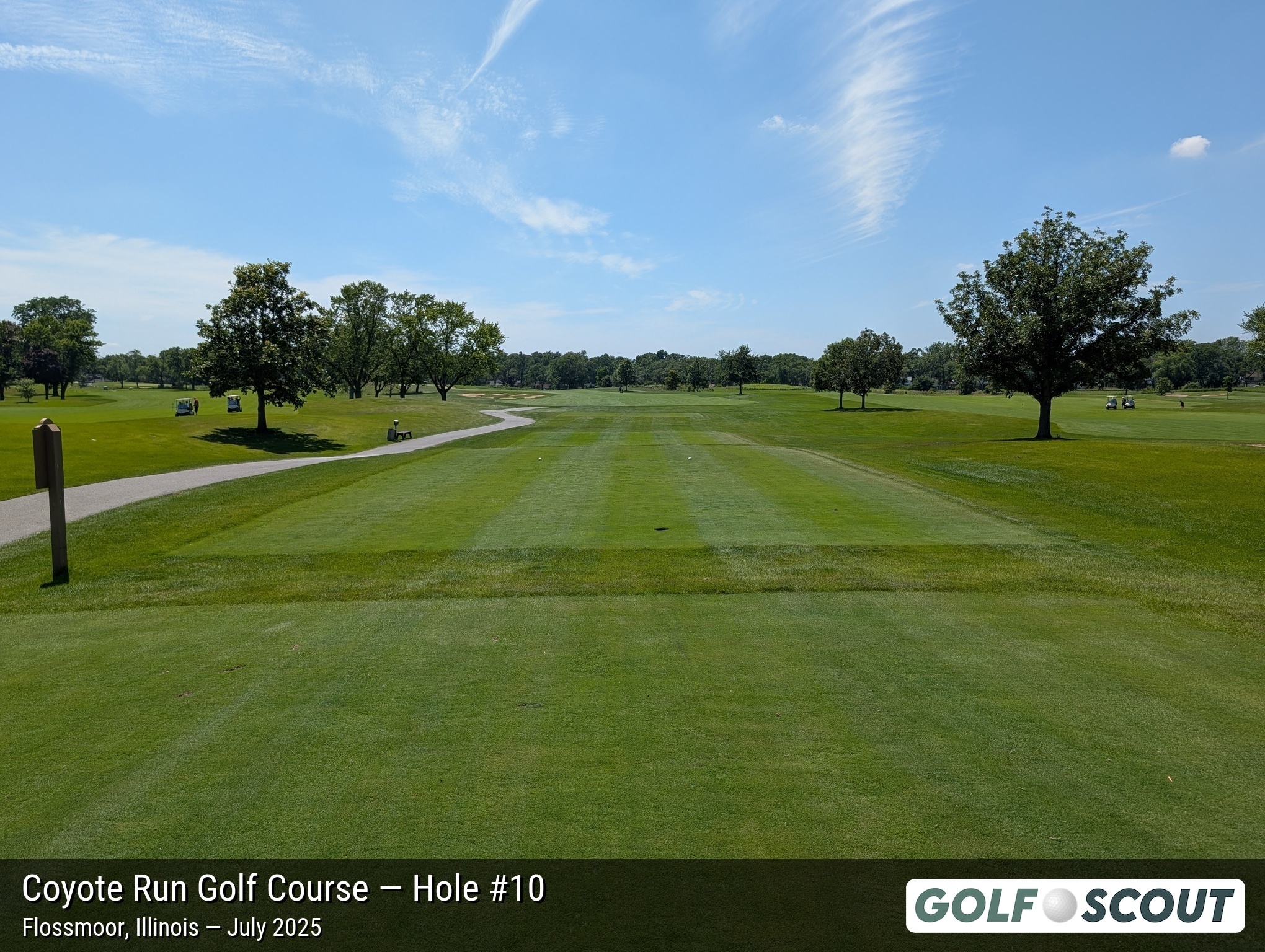 Hole 10 at Coyote Run Golf Course