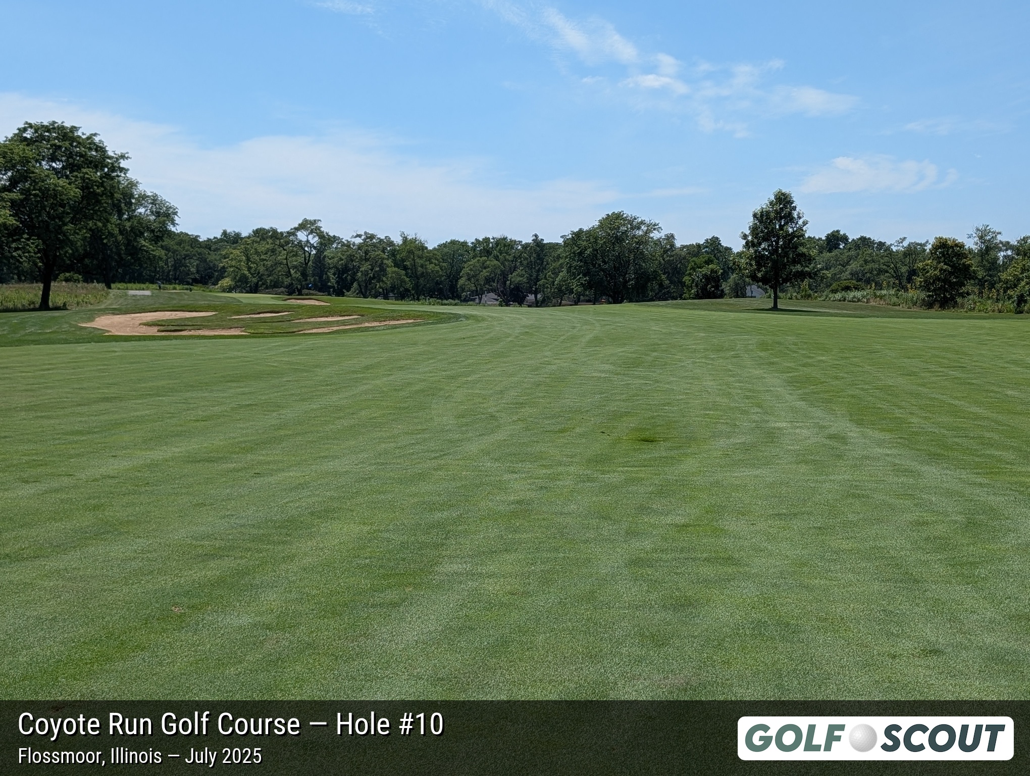 Hole 10 at Coyote Run Golf Course