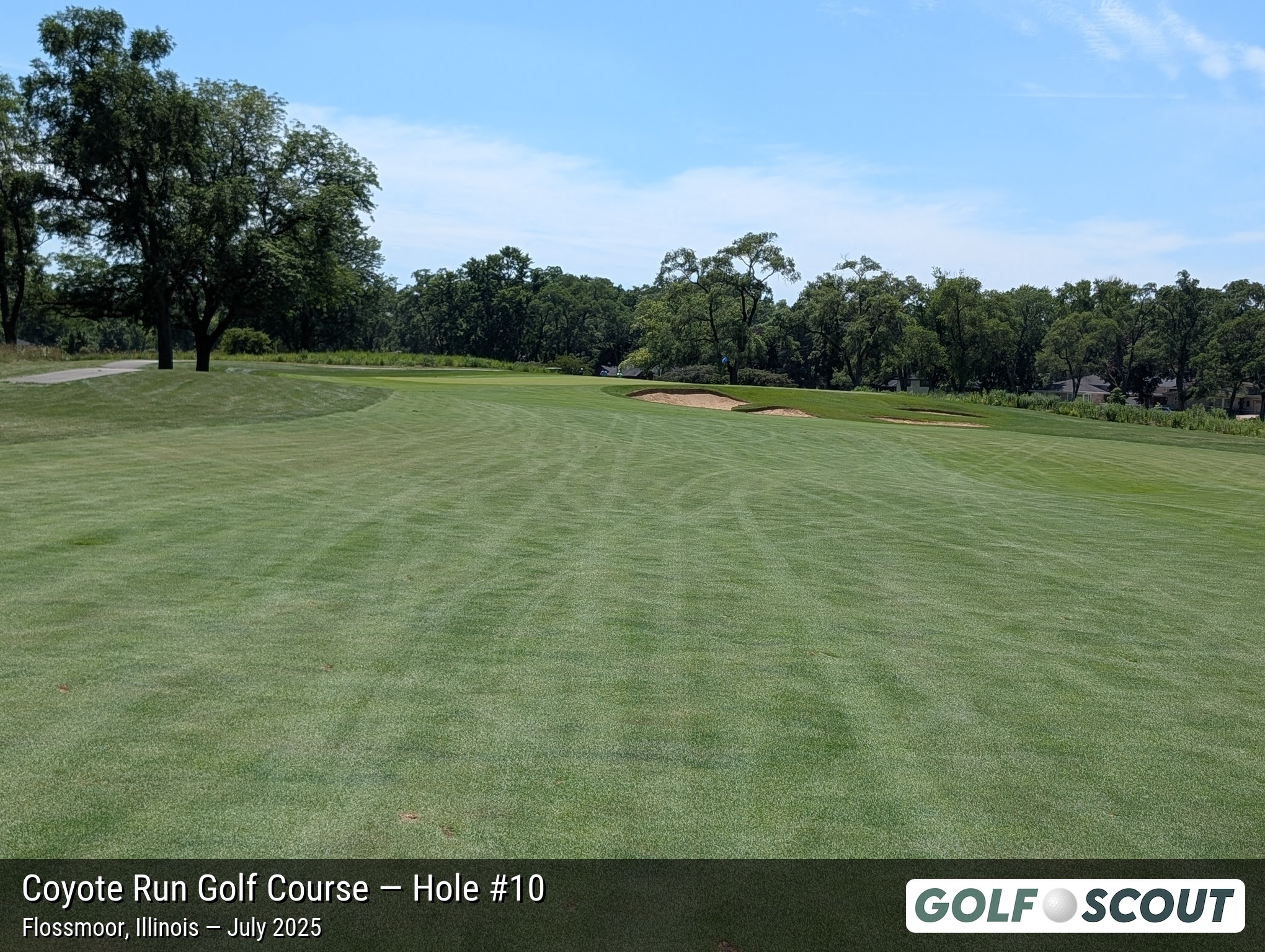 Hole 10 at Coyote Run Golf Course