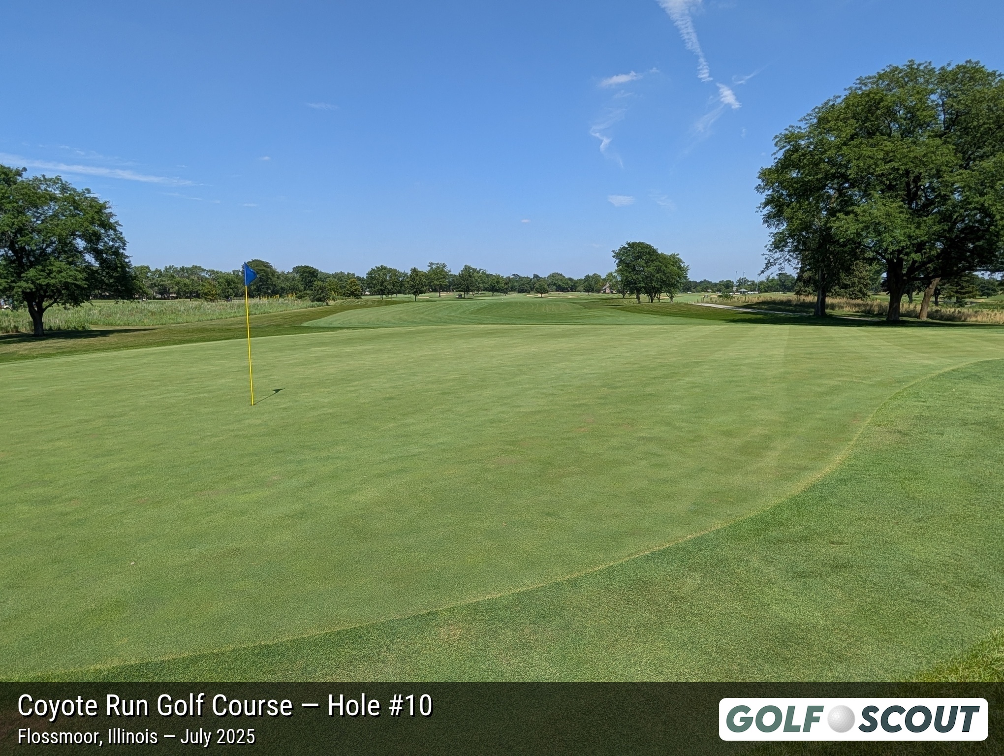 Hole 10 at Coyote Run Golf Course