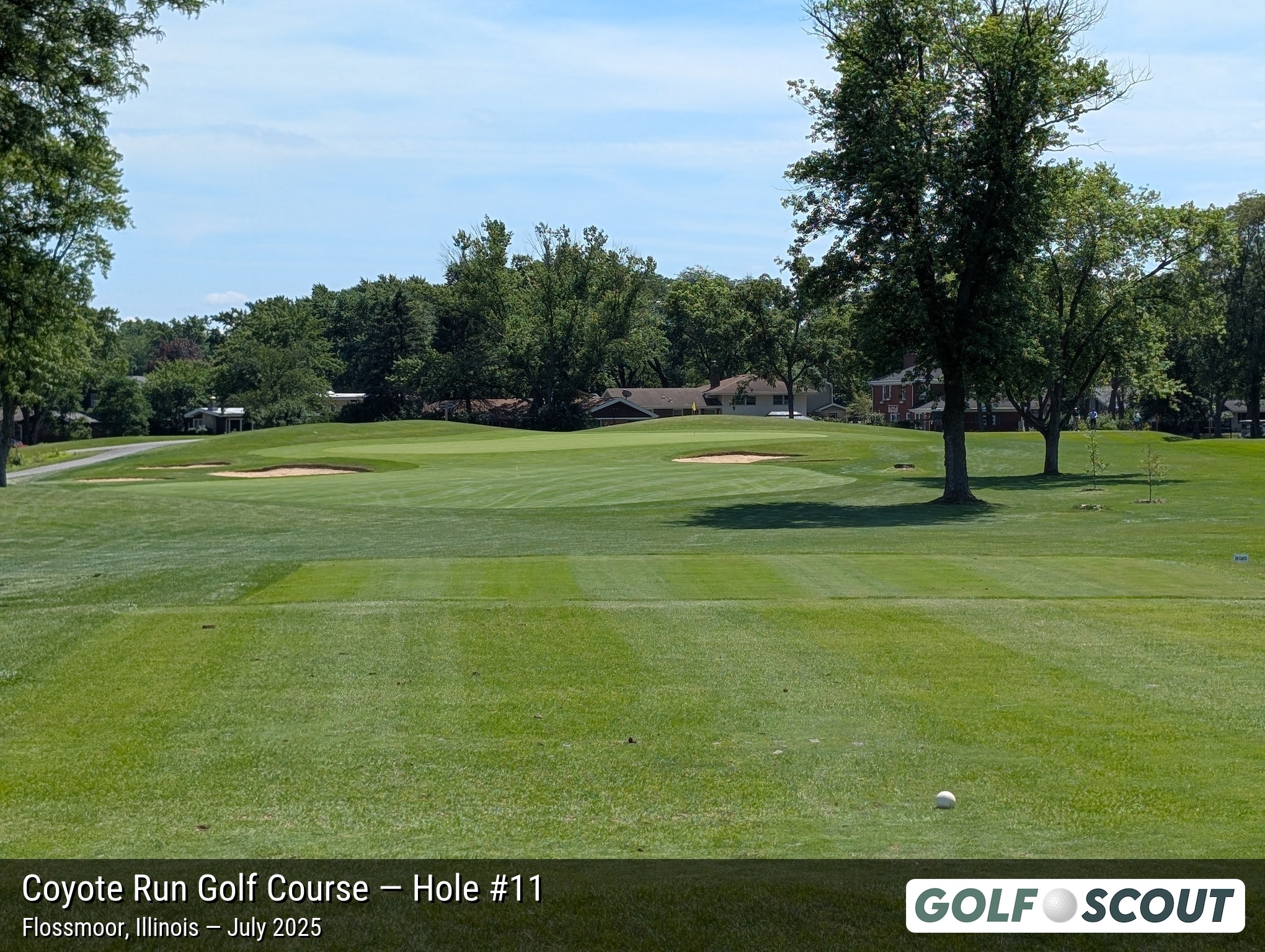 Hole 11 at Coyote Run Golf Course