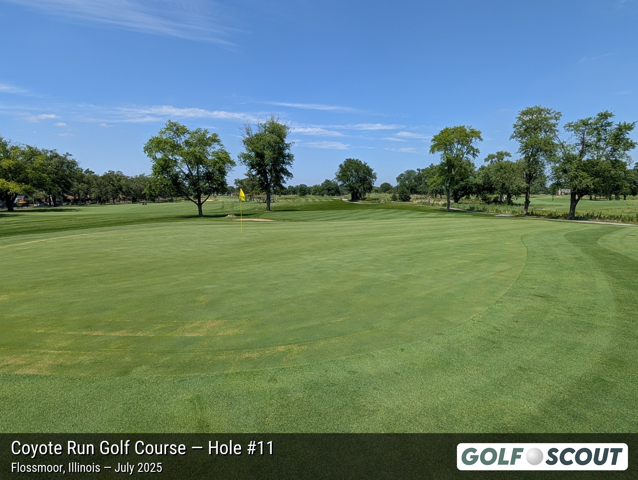 Hole 11 at Coyote Run Golf Course