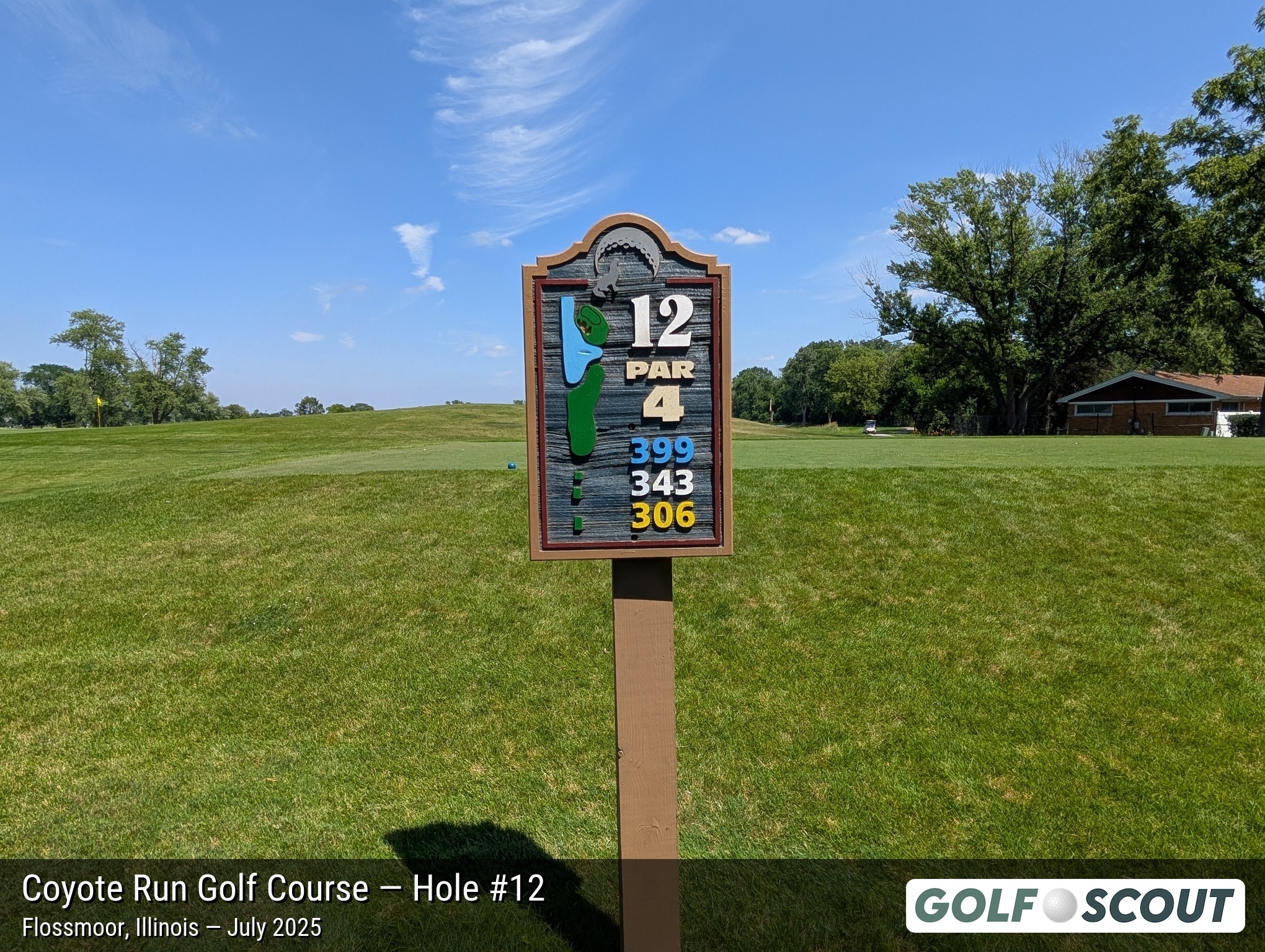 Hole 12 at Coyote Run Golf Course