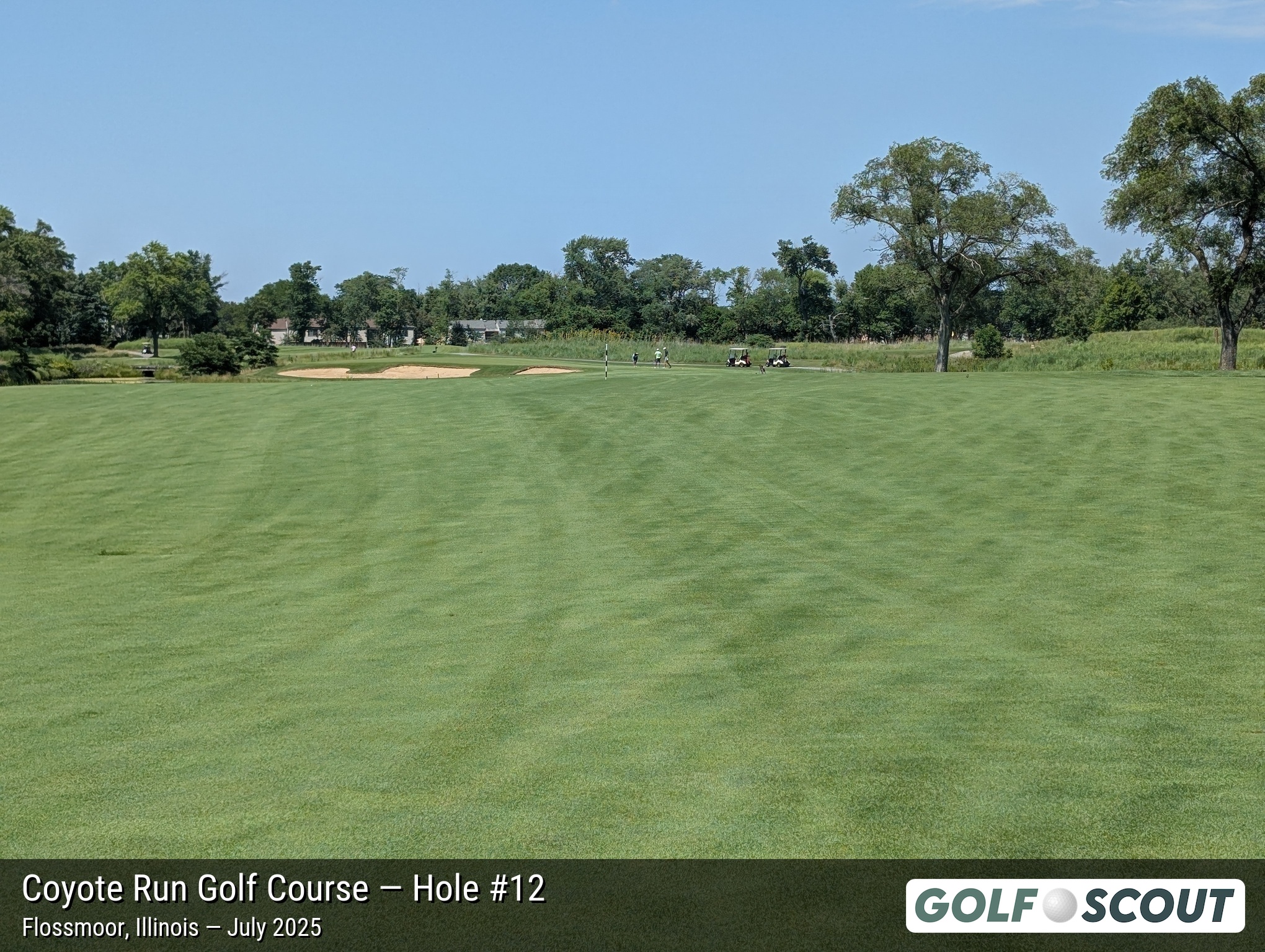 Hole 12 at Coyote Run Golf Course