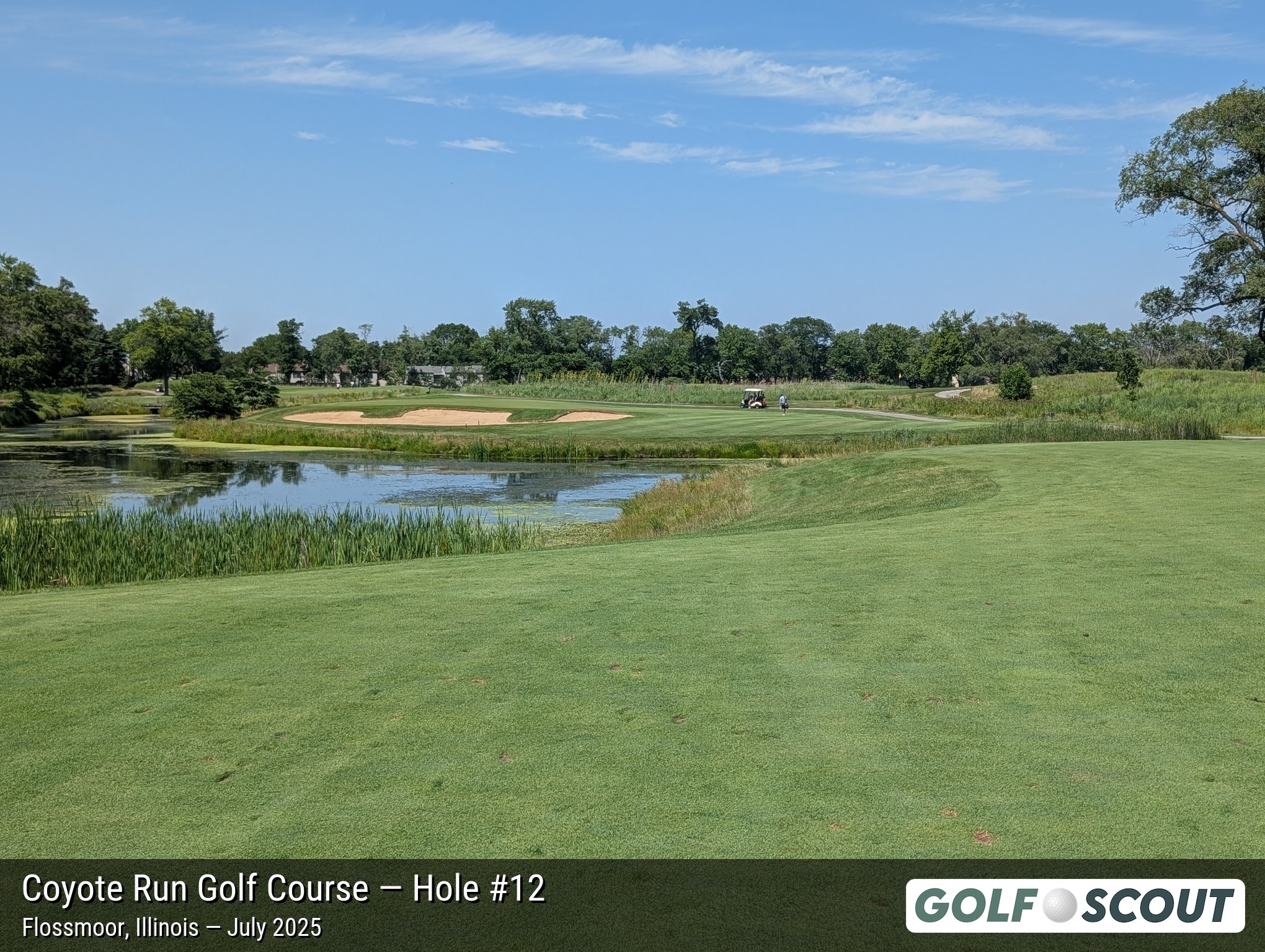Hole 12 at Coyote Run Golf Course