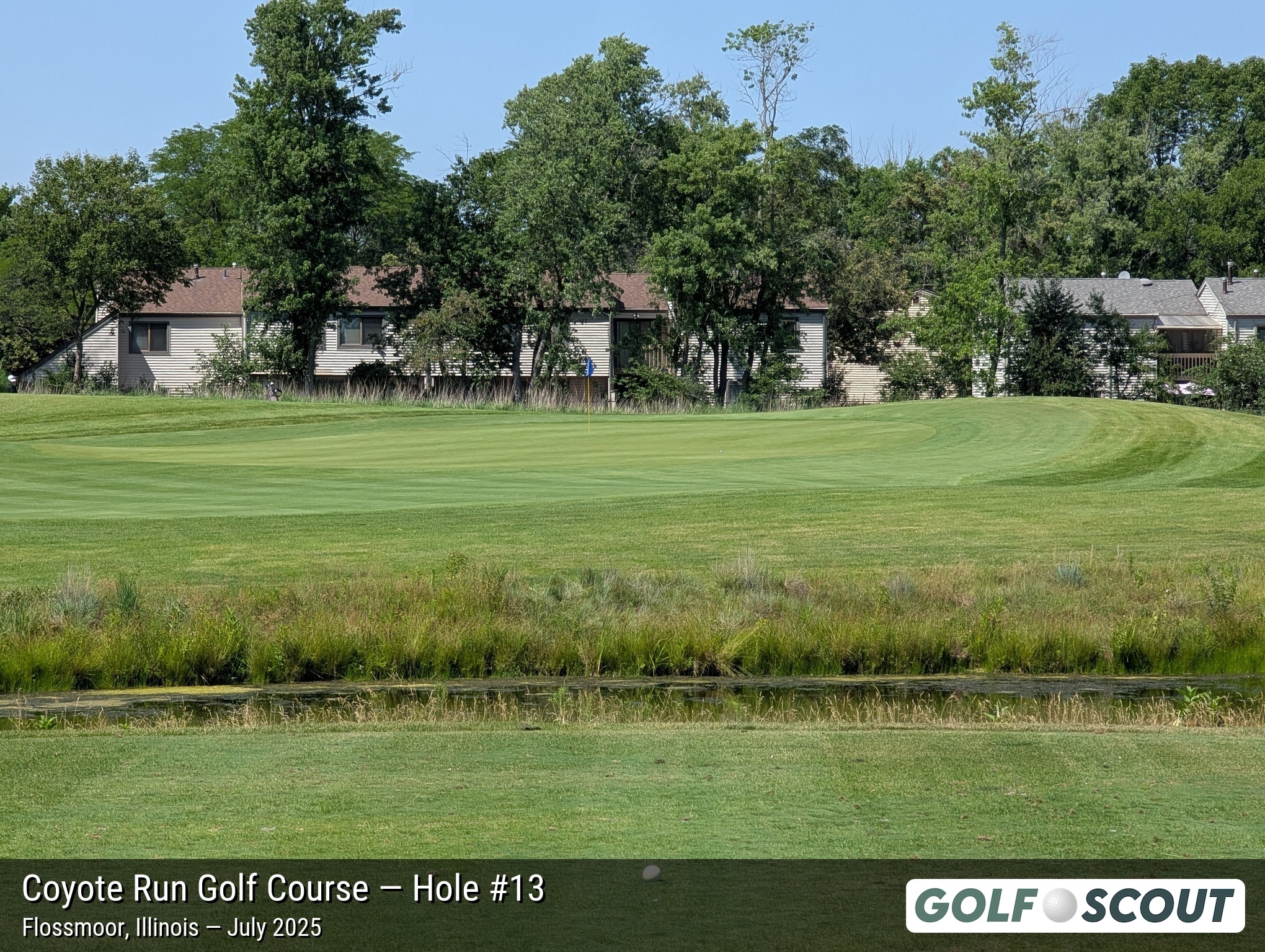 Hole 13 at Coyote Run Golf Course