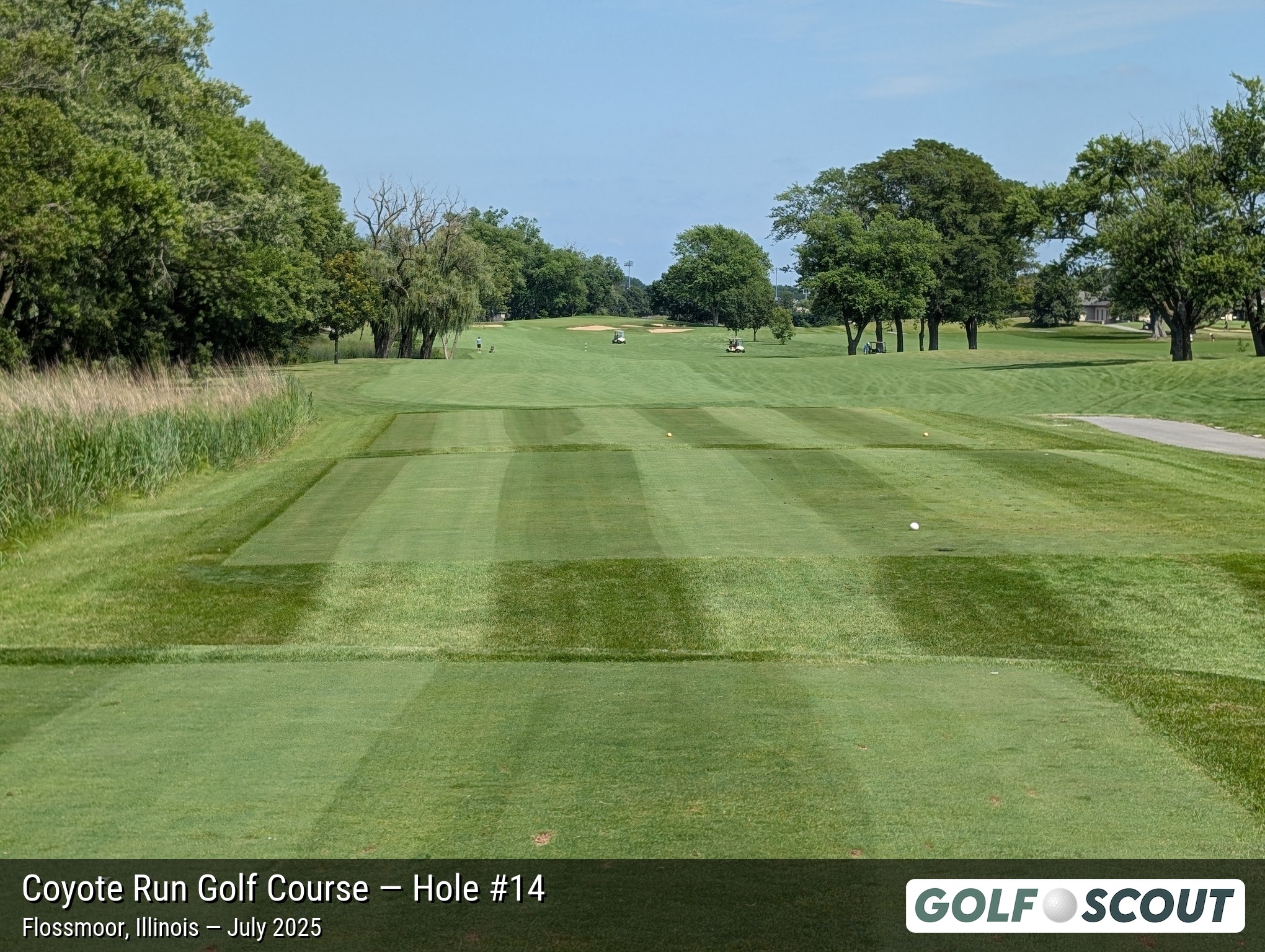 Hole 14 at Coyote Run Golf Course