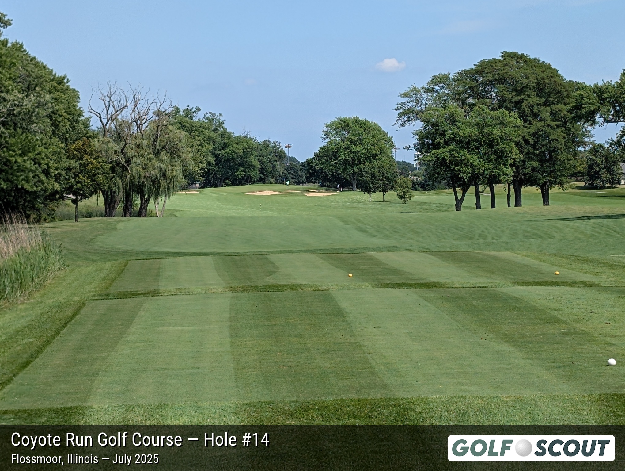 Hole 14 at Coyote Run Golf Course
