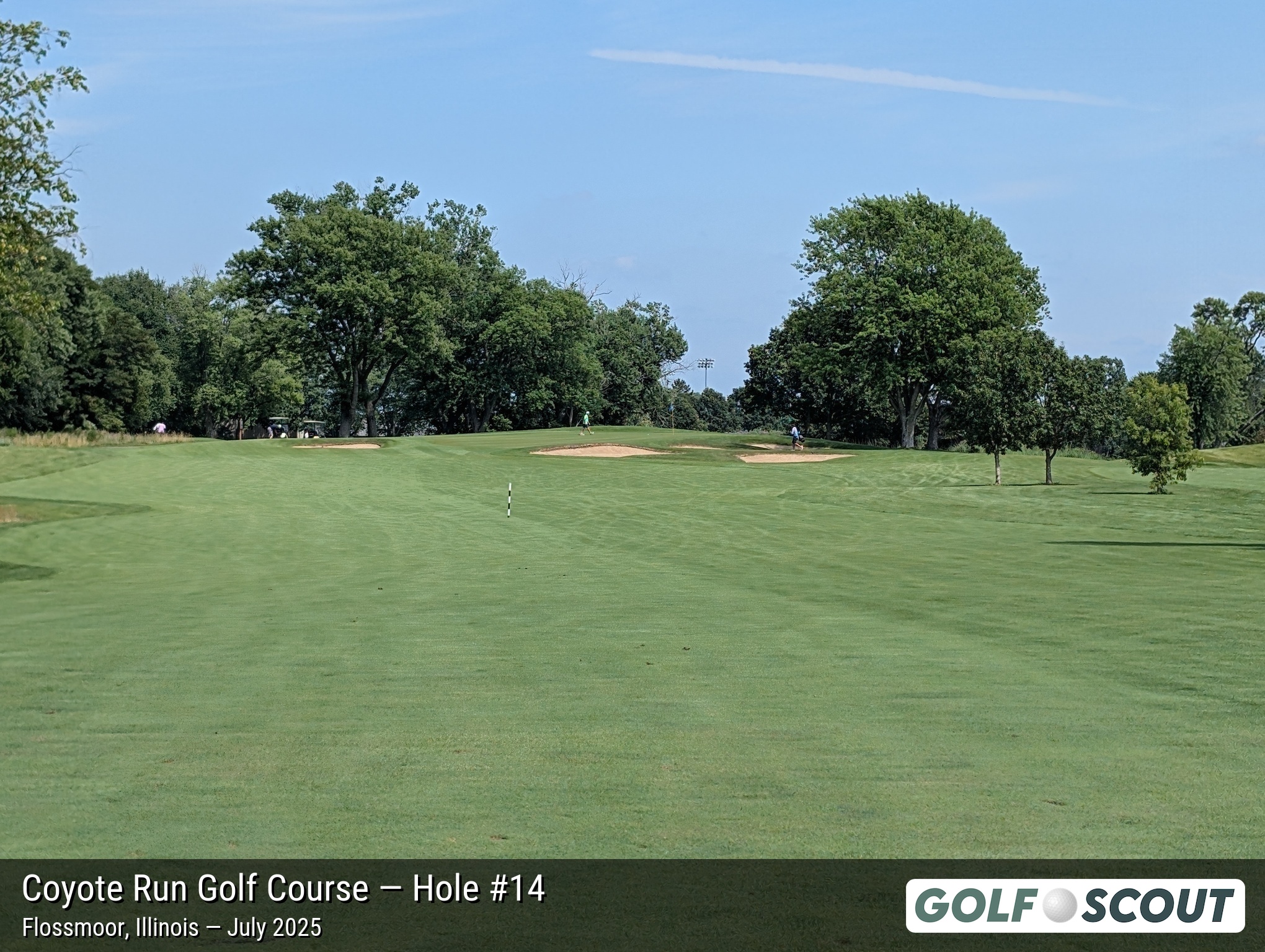 Hole 14 at Coyote Run Golf Course