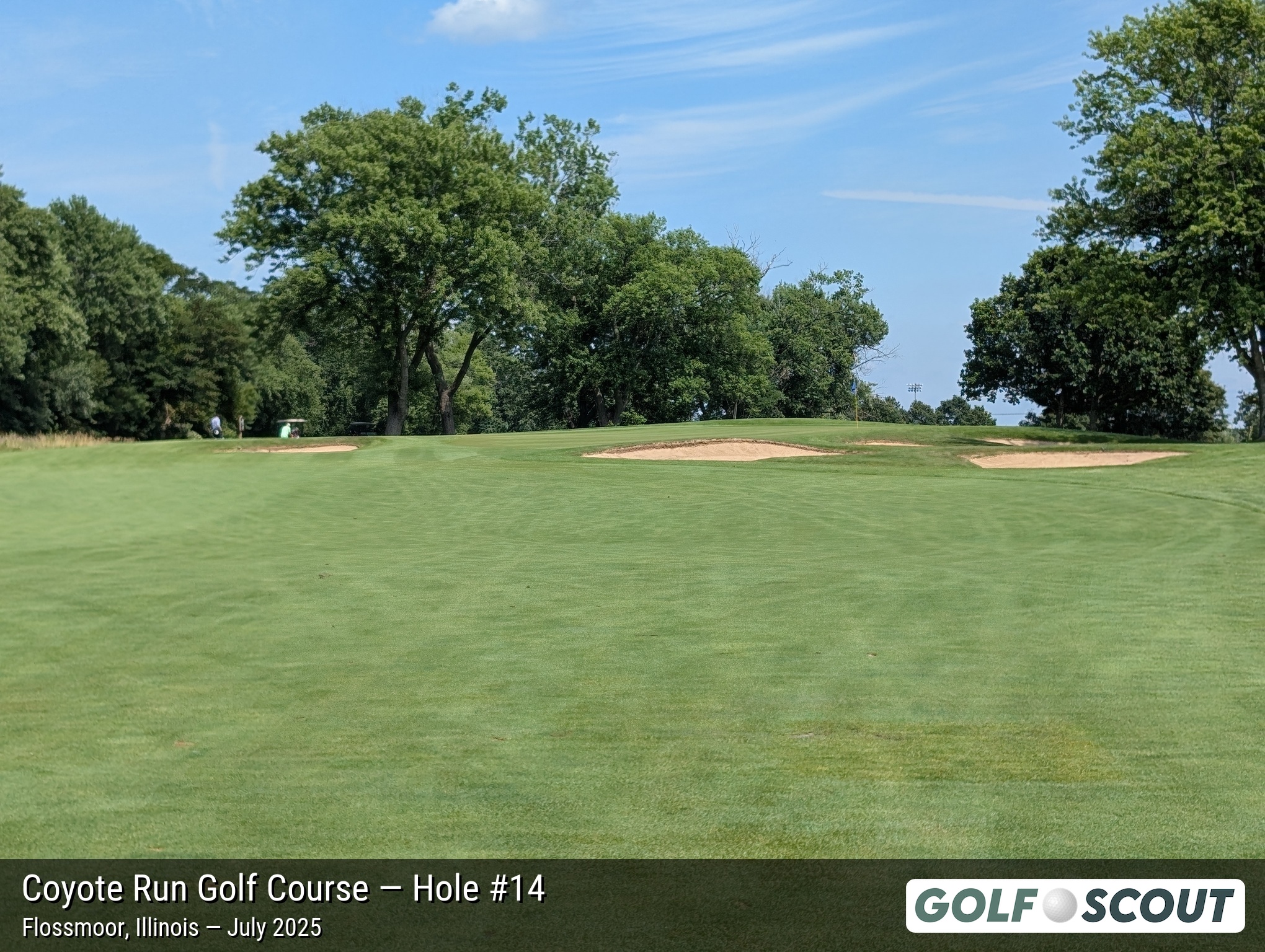 Hole 14 at Coyote Run Golf Course