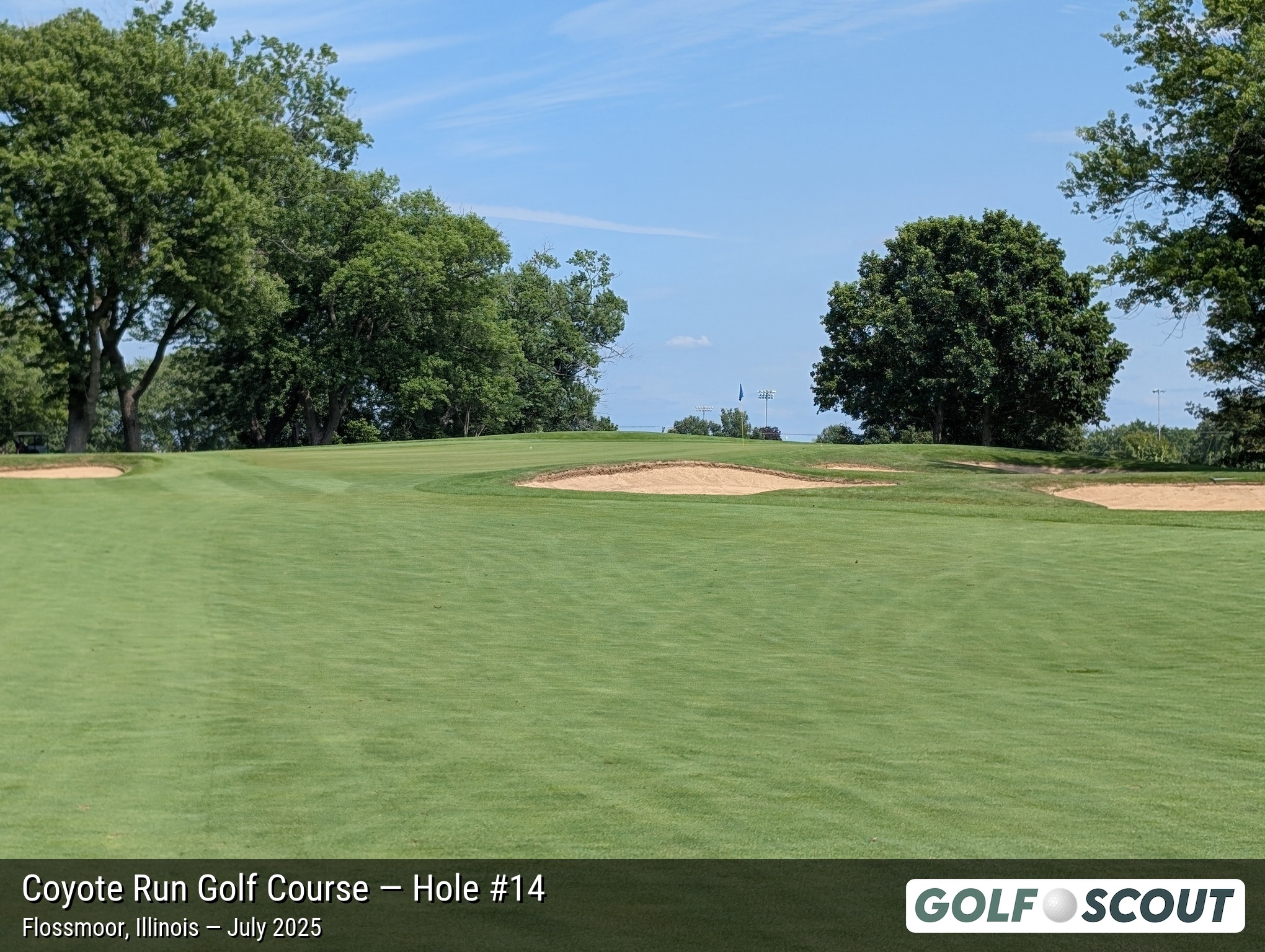 Hole 14 at Coyote Run Golf Course