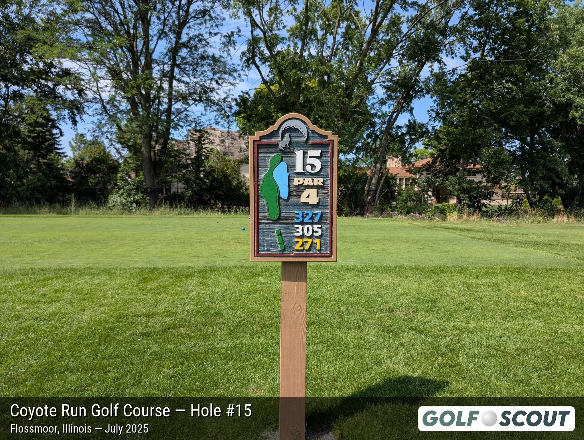 Hole 15 at Coyote Run Golf Course