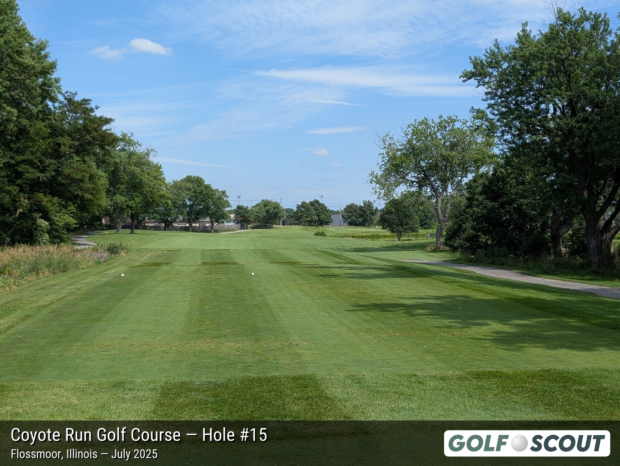 Hole 15 at Coyote Run Golf Course