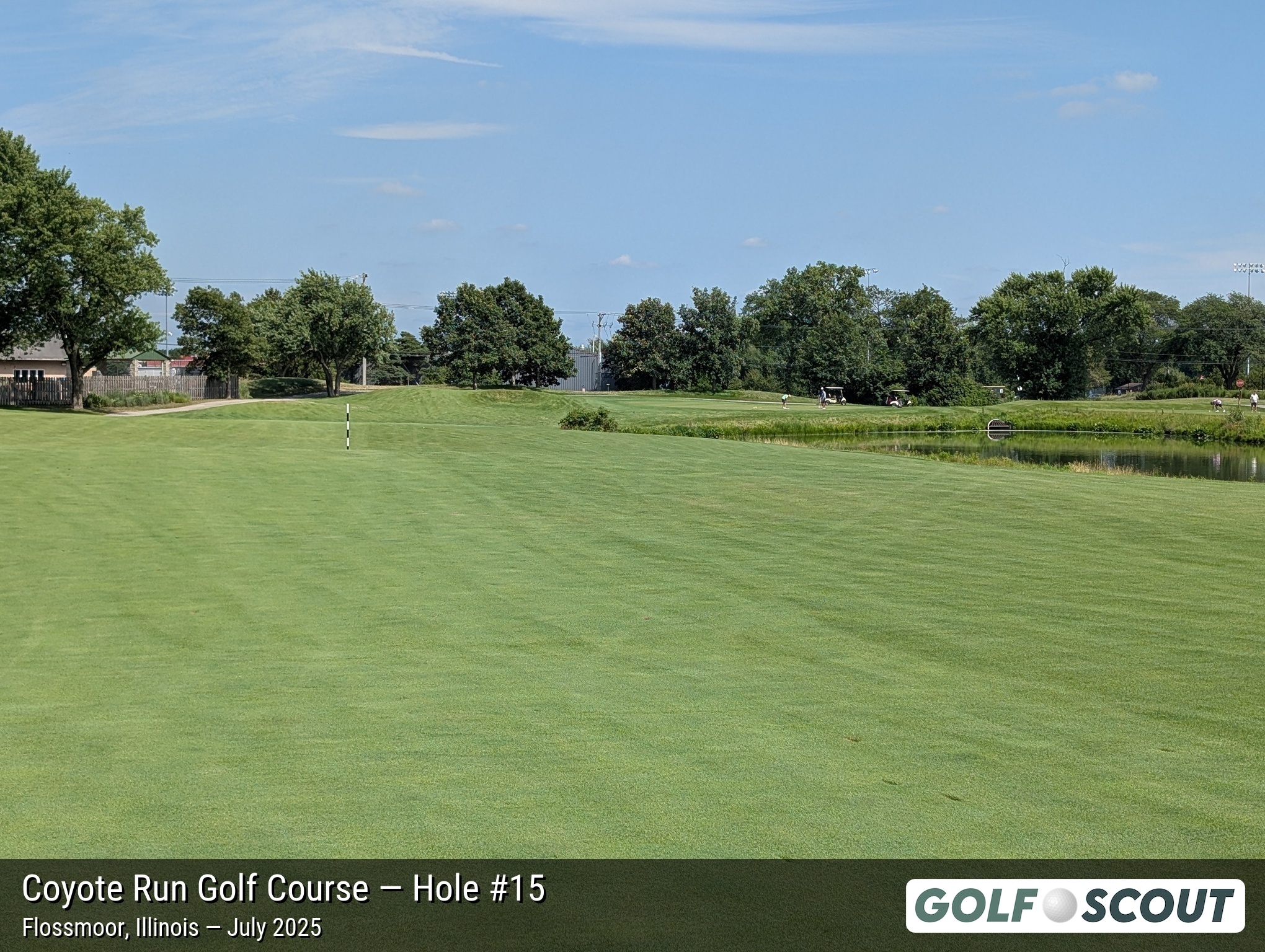 Hole 15 at Coyote Run Golf Course