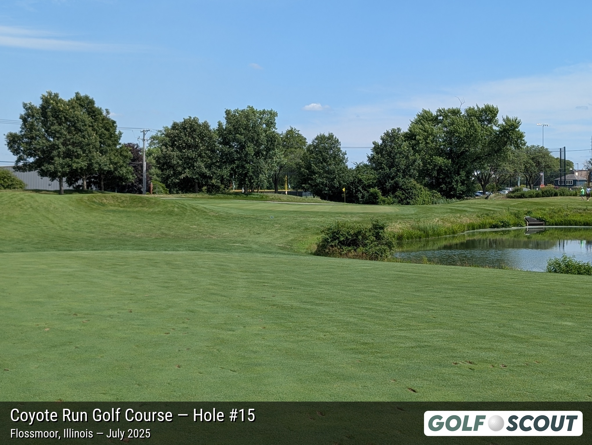 Hole 15 at Coyote Run Golf Course