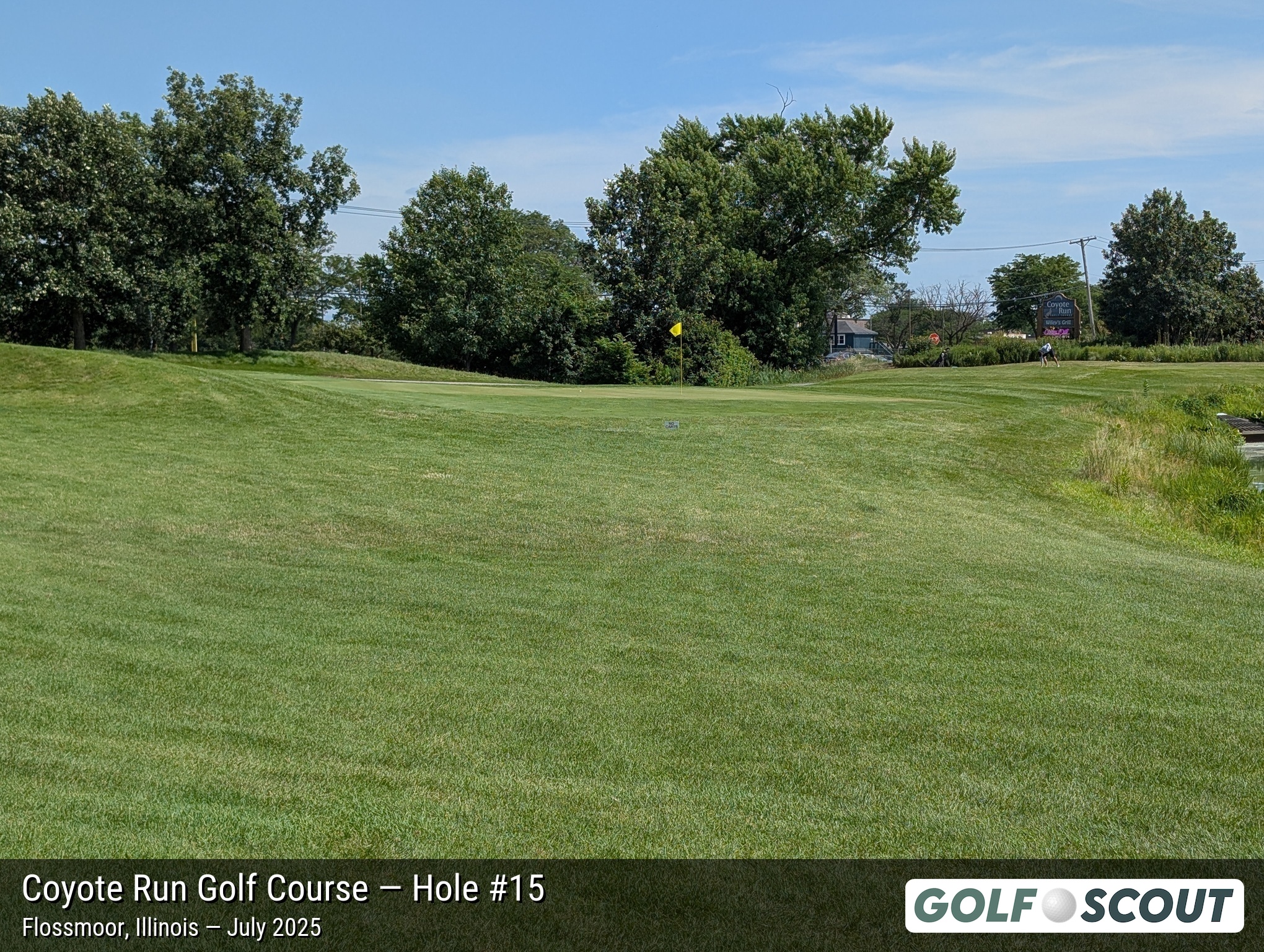 Hole 15 at Coyote Run Golf Course