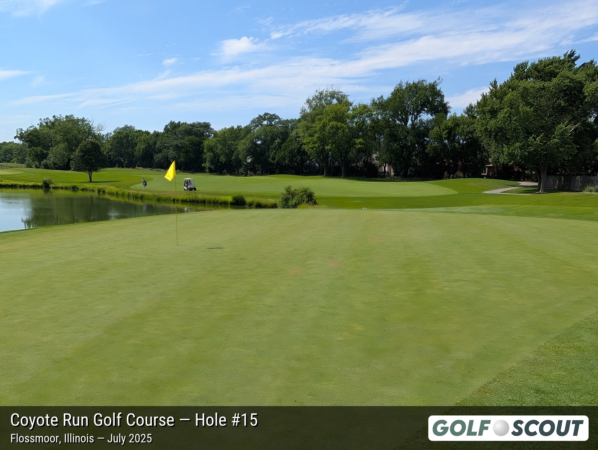 Hole 15 at Coyote Run Golf Course