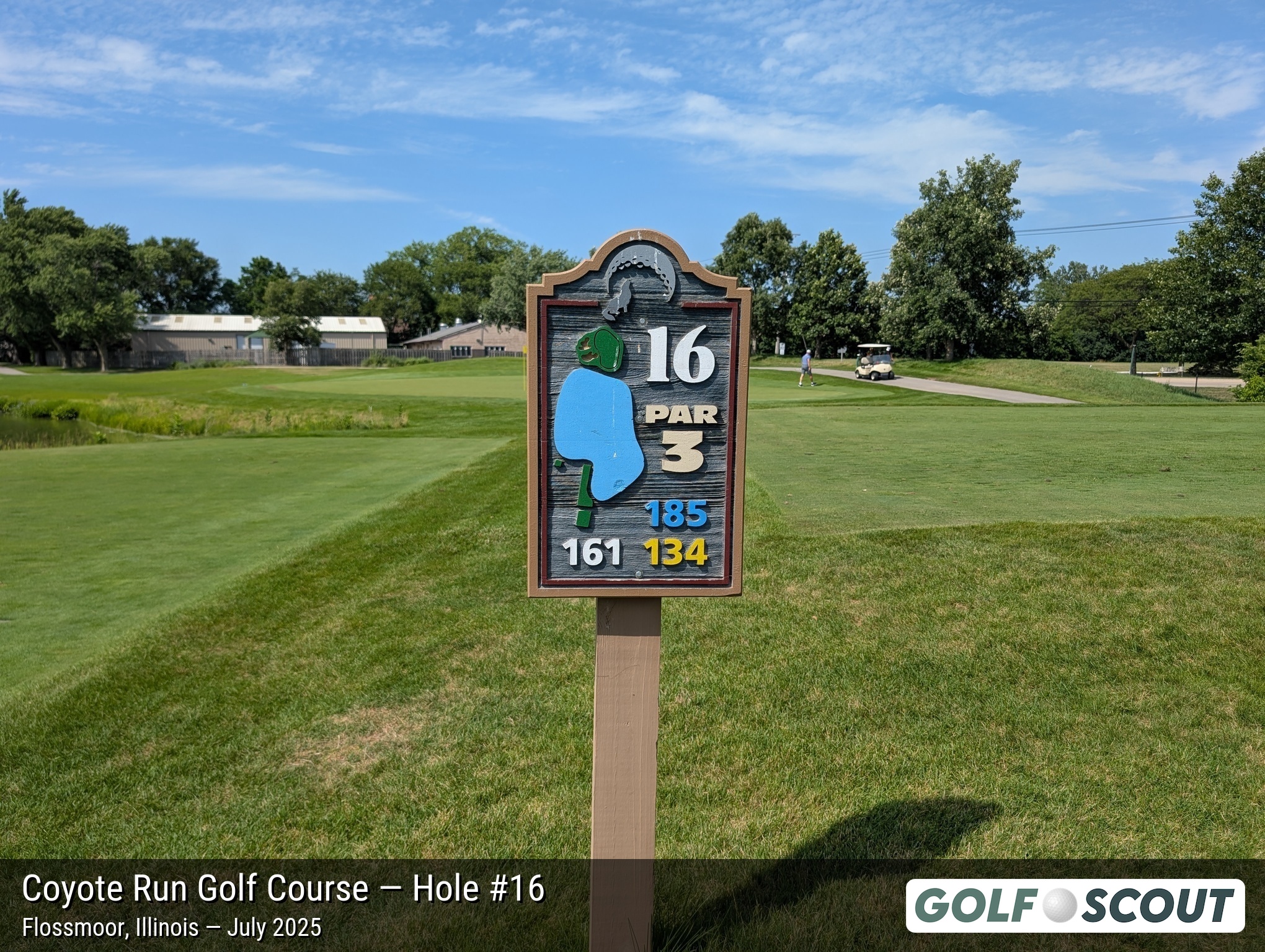 Hole 16 at Coyote Run Golf Course