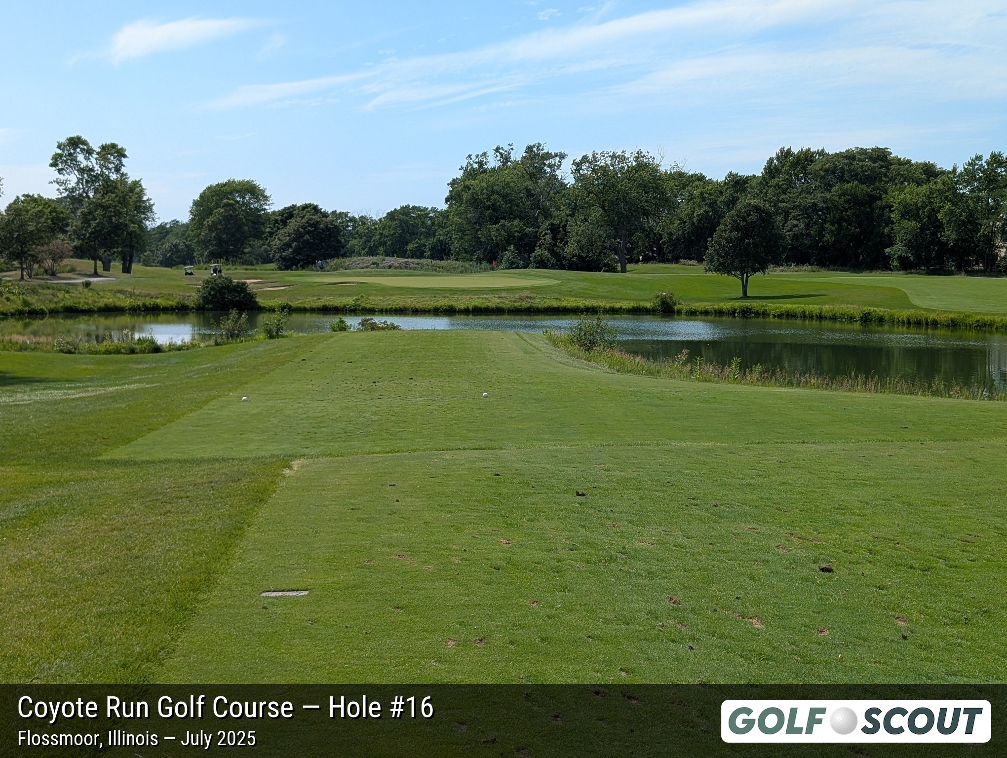 Hole 16 at Coyote Run Golf Course