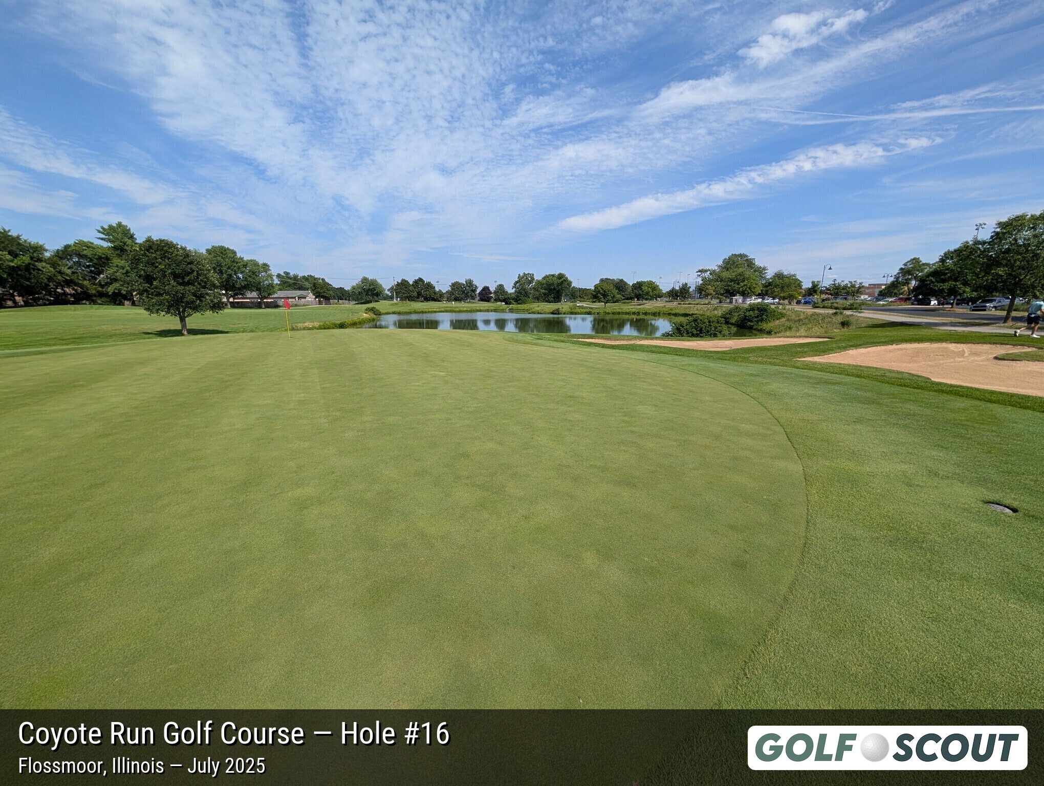Hole 16 at Coyote Run Golf Course