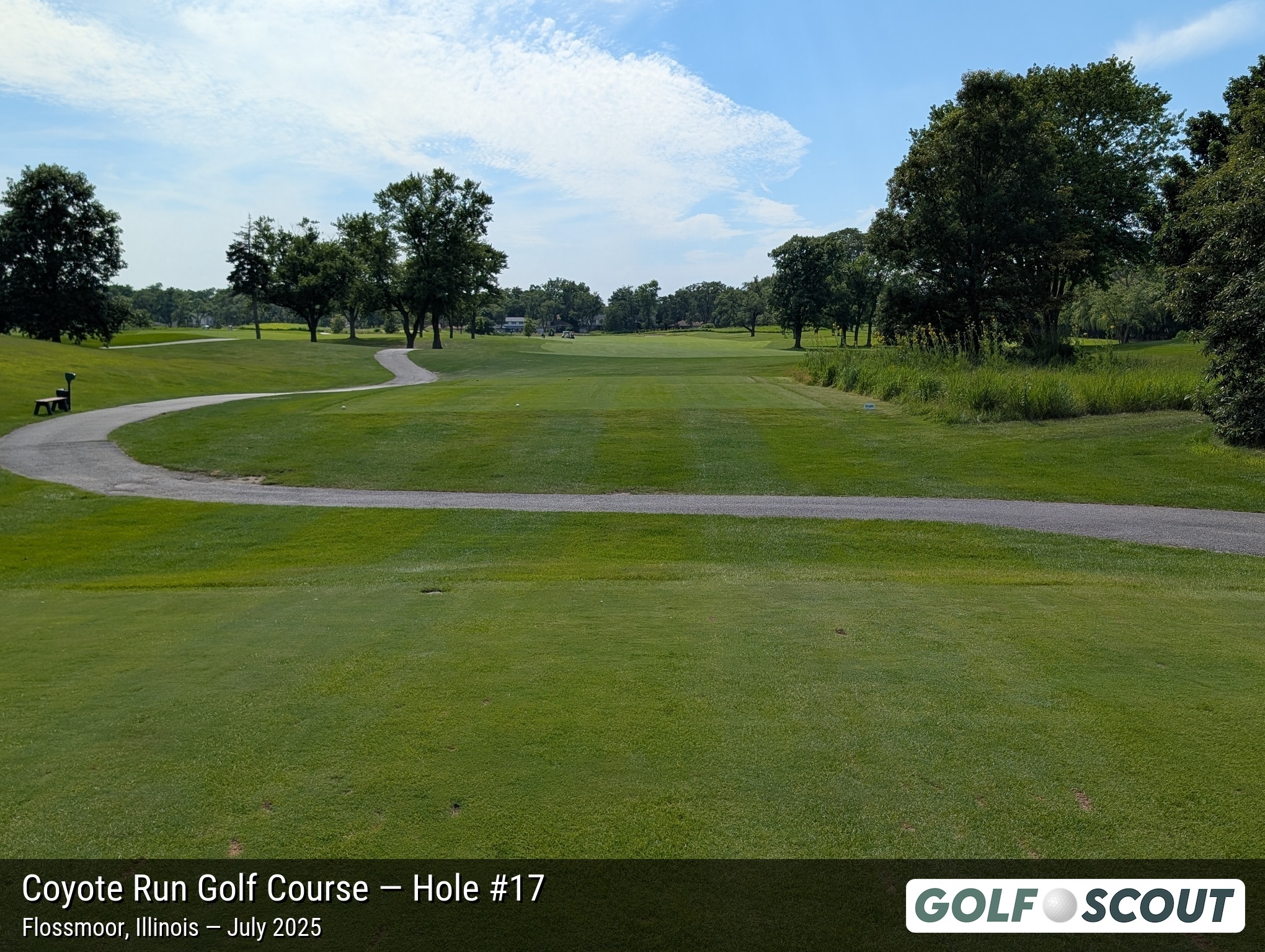 Hole 17 at Coyote Run Golf Course