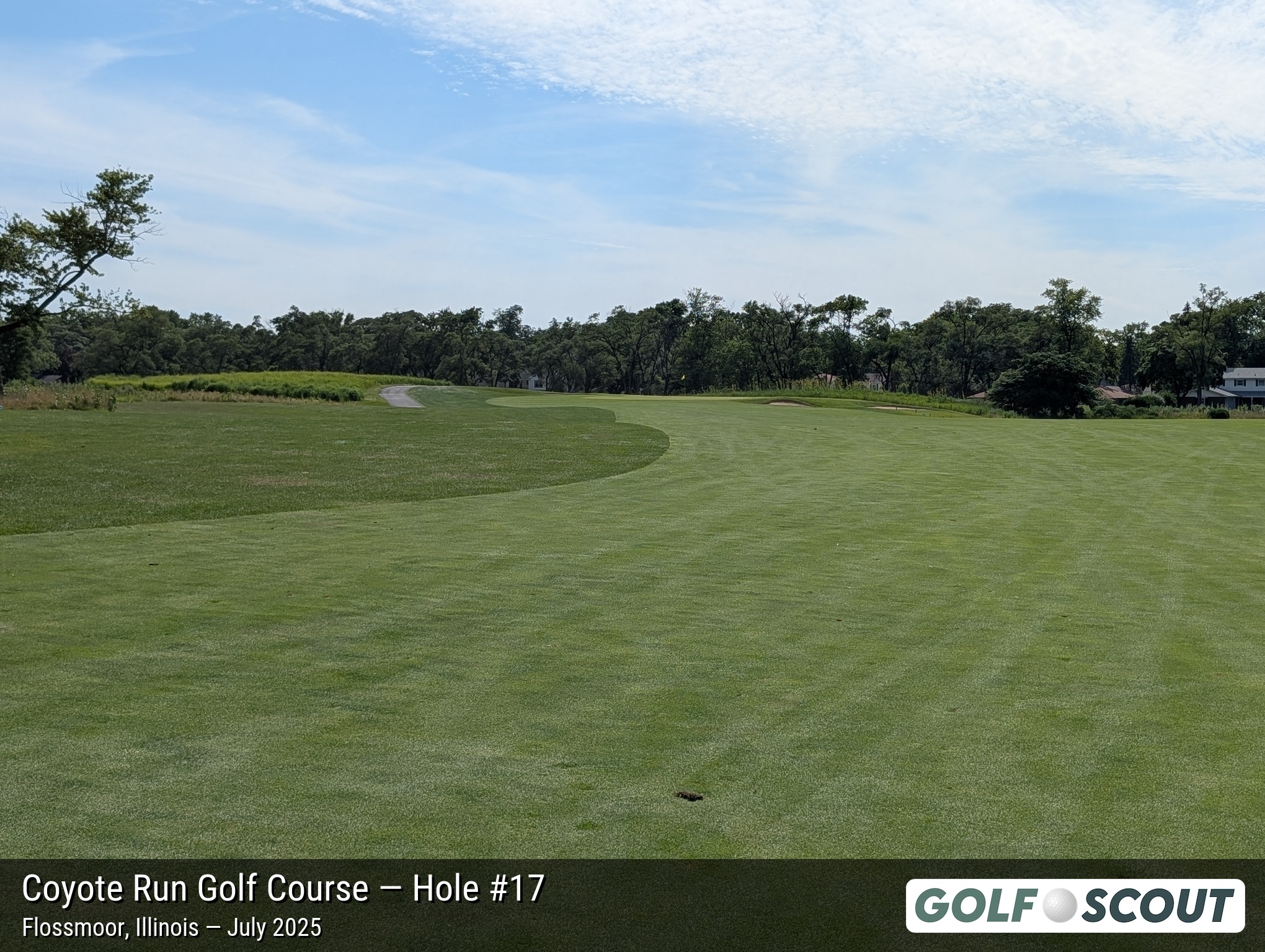 Hole 17 at Coyote Run Golf Course