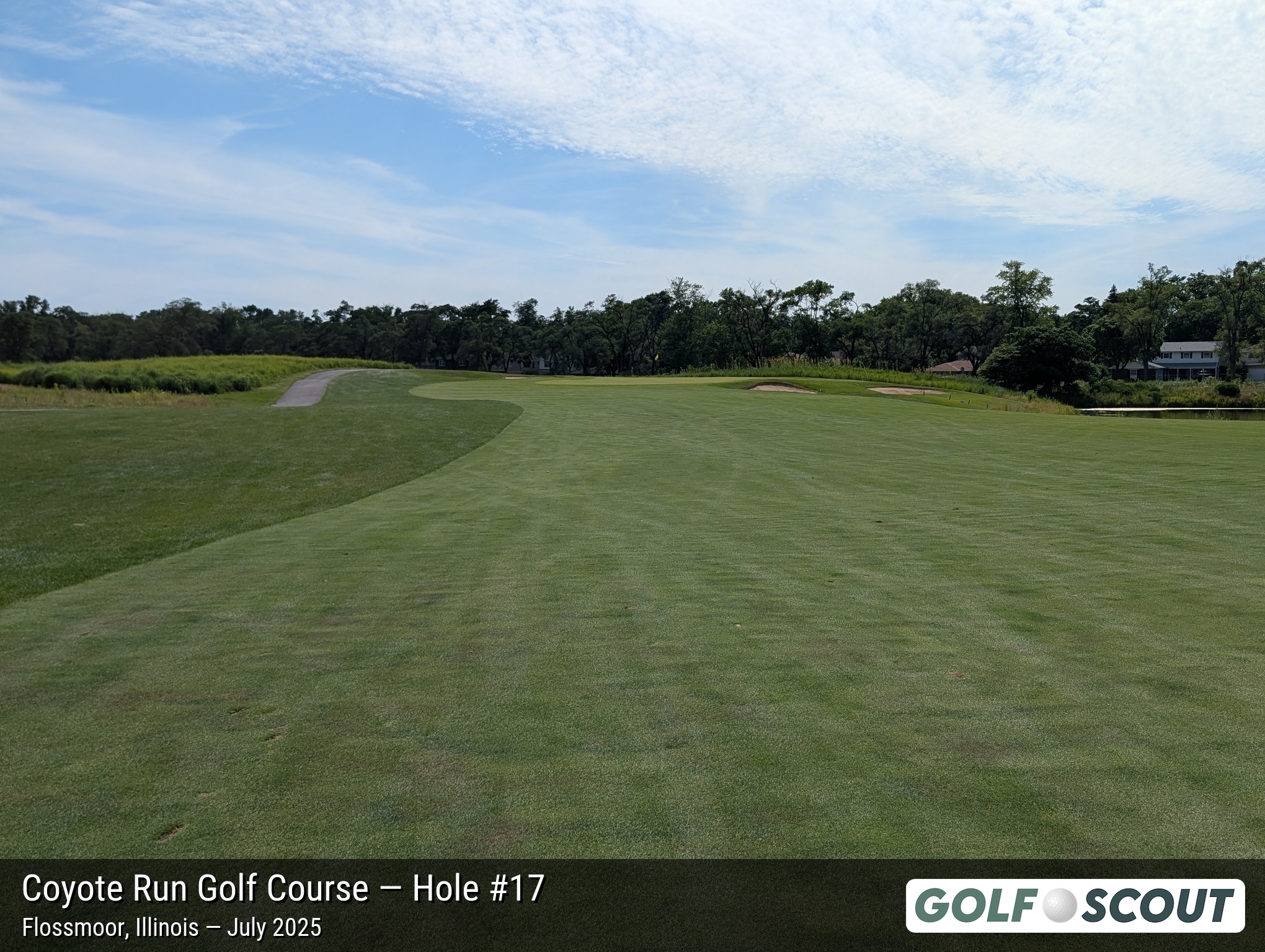Hole 17 at Coyote Run Golf Course