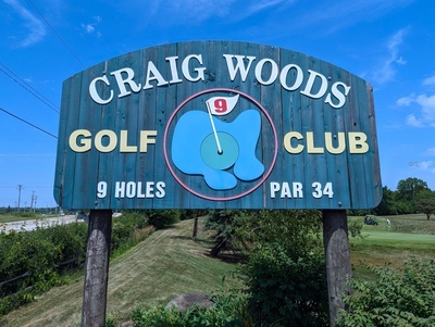 Craig Woods Golf Club Entrance Sign