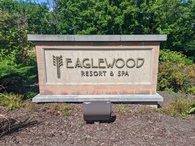 Eaglewood Resort Golf Club Entrance Sign