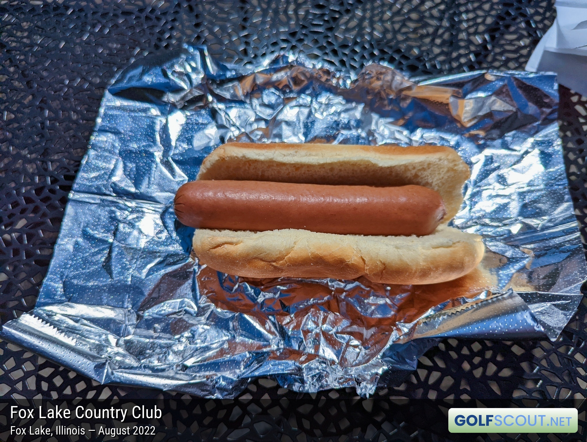 Photo of the food and dining at Fox Lake Country Club in Fox Lake, Illinois. Photo of the hot dog at Fox Lake Country Club in Fox Lake, Illinois.