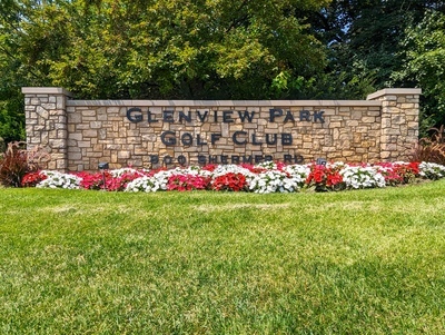 Glenview Park Golf Club Entrance Sign
