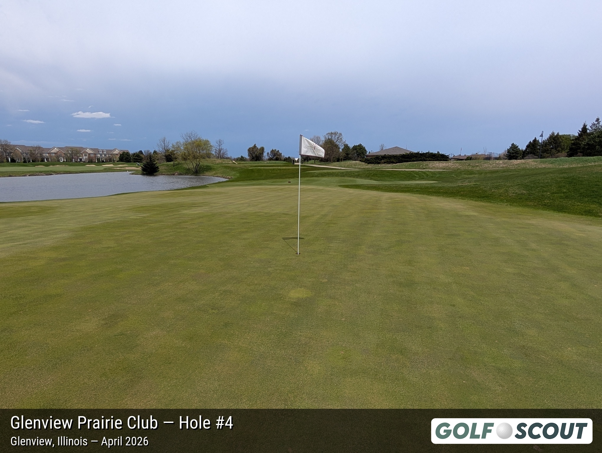 Hole 4 at Glenview Prairie Club