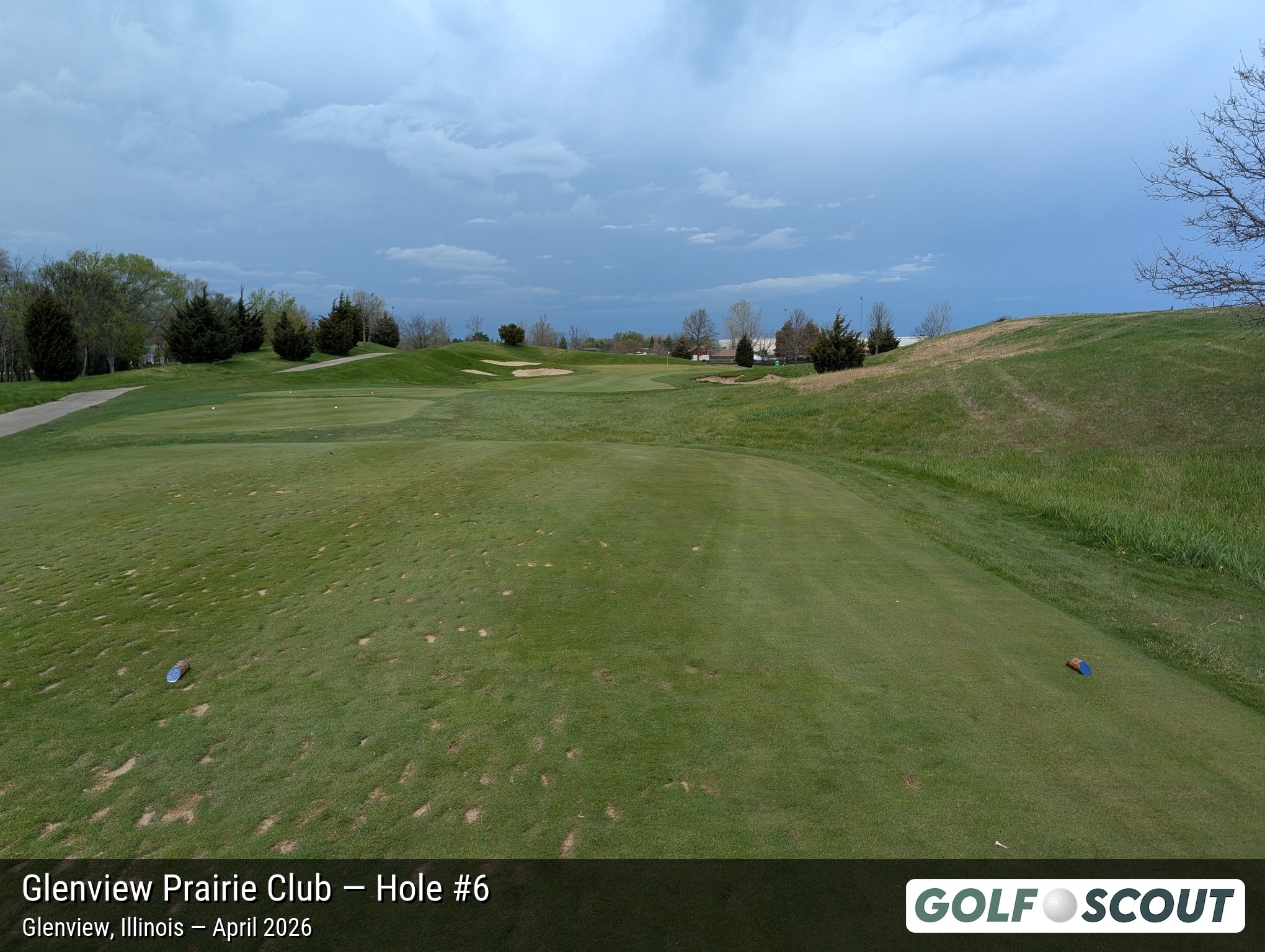 Hole 6 at Glenview Prairie Club