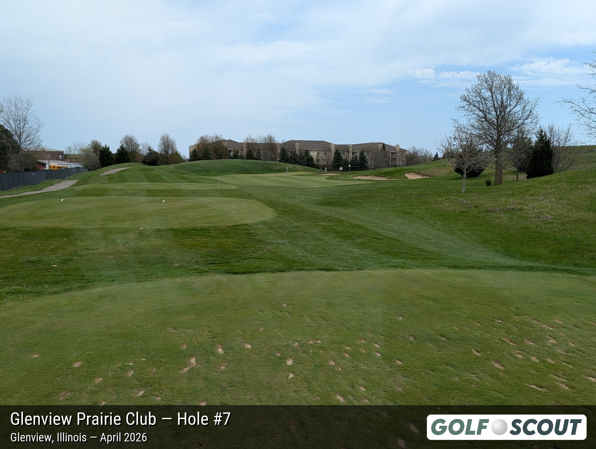 Hole 7 at Glenview Prairie Club