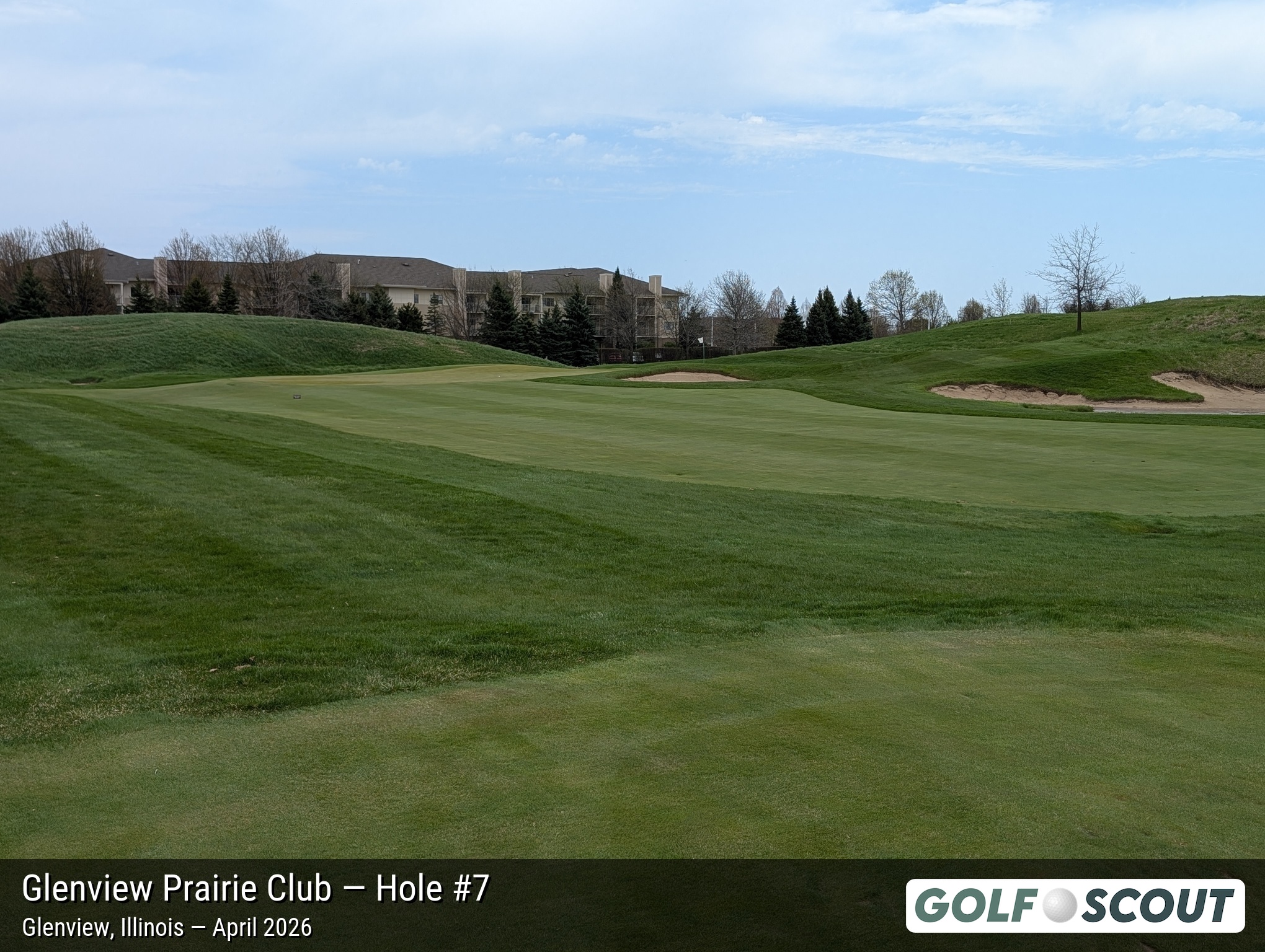 Hole 7 at Glenview Prairie Club