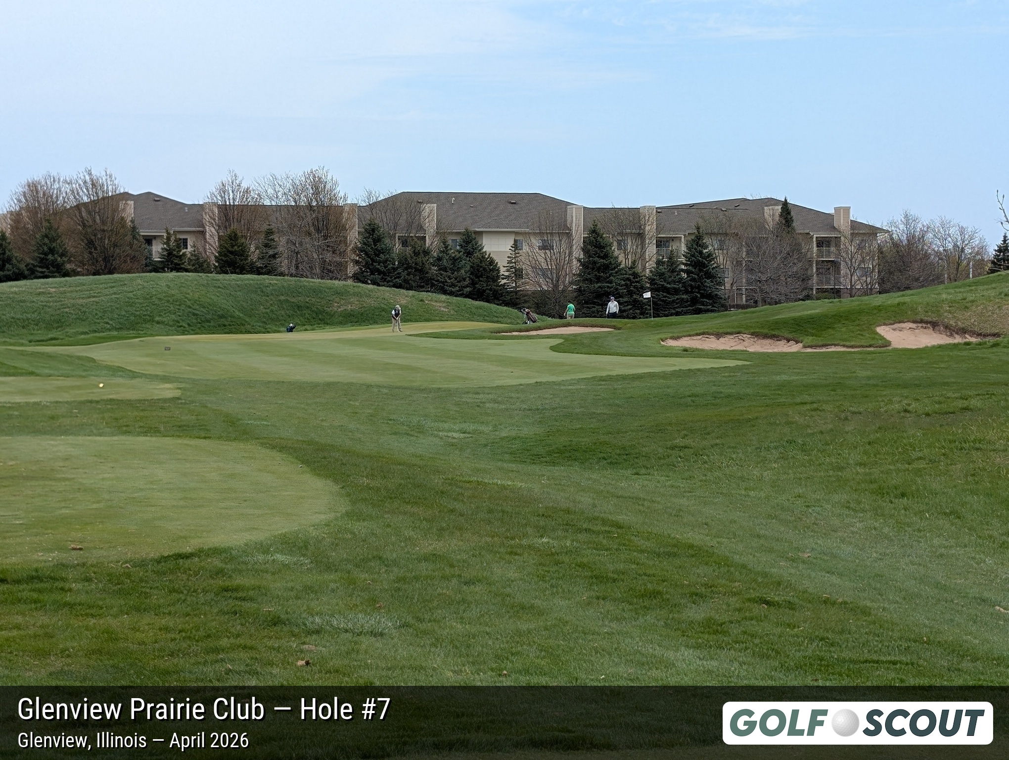 Hole 7 at Glenview Prairie Club