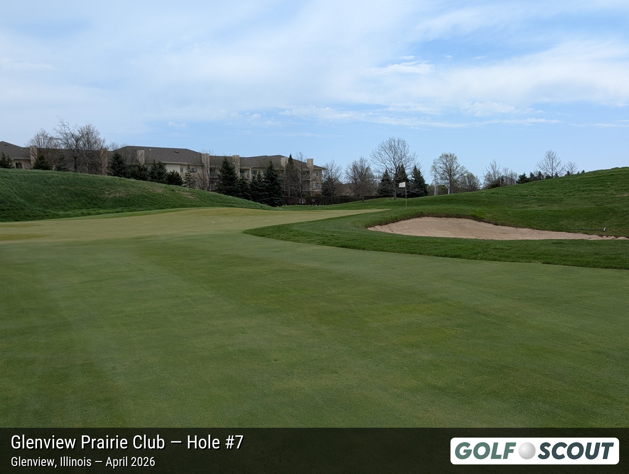 Hole 7 at Glenview Prairie Club