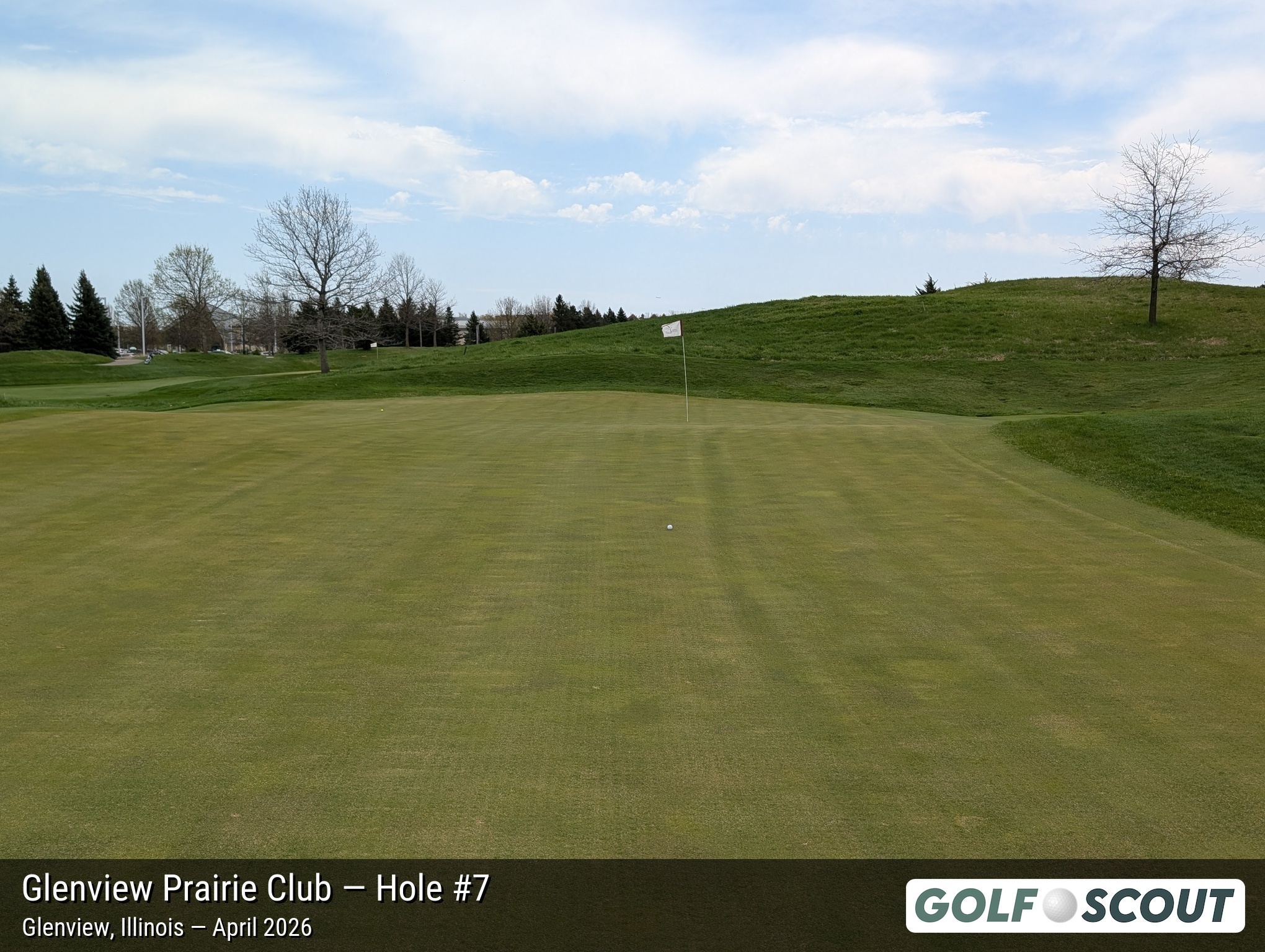 Hole 7 at Glenview Prairie Club