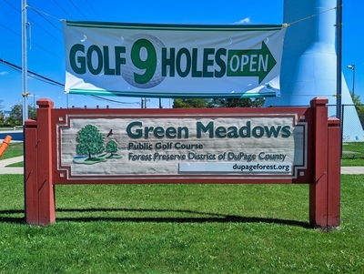 Green Meadows Golf Course Entrance Sign