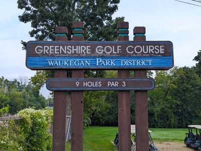 Greenshire Golf Course Entrance Sign