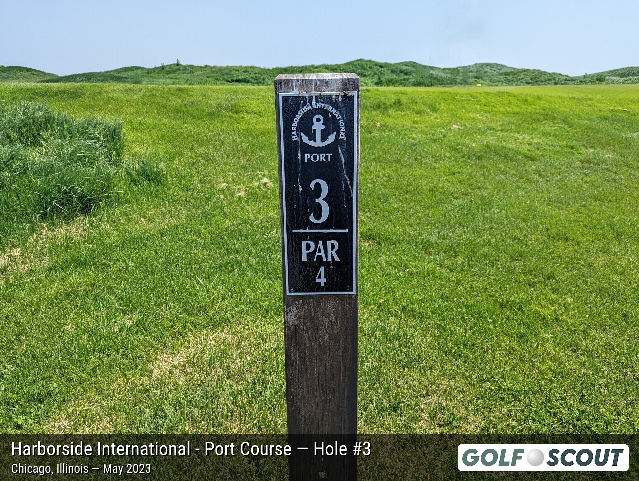 Hole 3 at Harborside International - Port Course